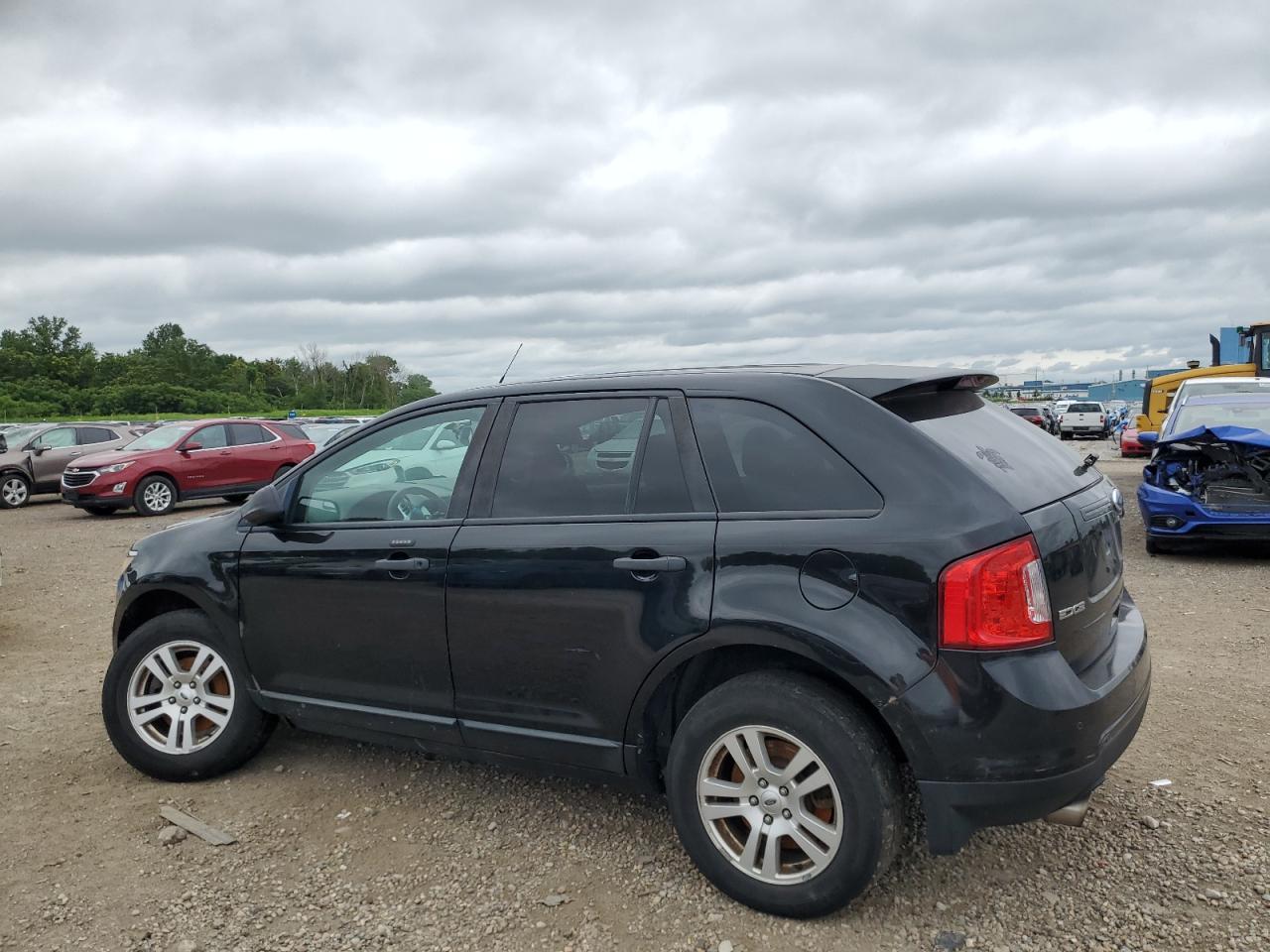 2011 Ford Edge Se Black vin: 2FMDK3GC9BBB14623