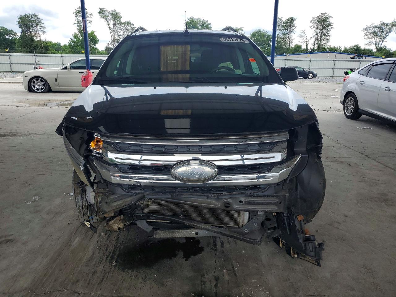 2012 Ford Edge Se Черный vin: 2FMDK3GC9CBA01093