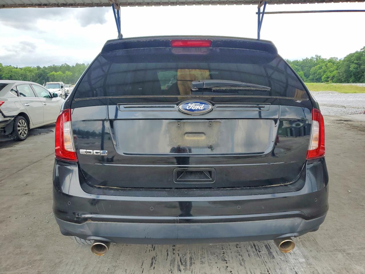 2012 Ford Edge Se Черный vin: 2FMDK3GC9CBA01093