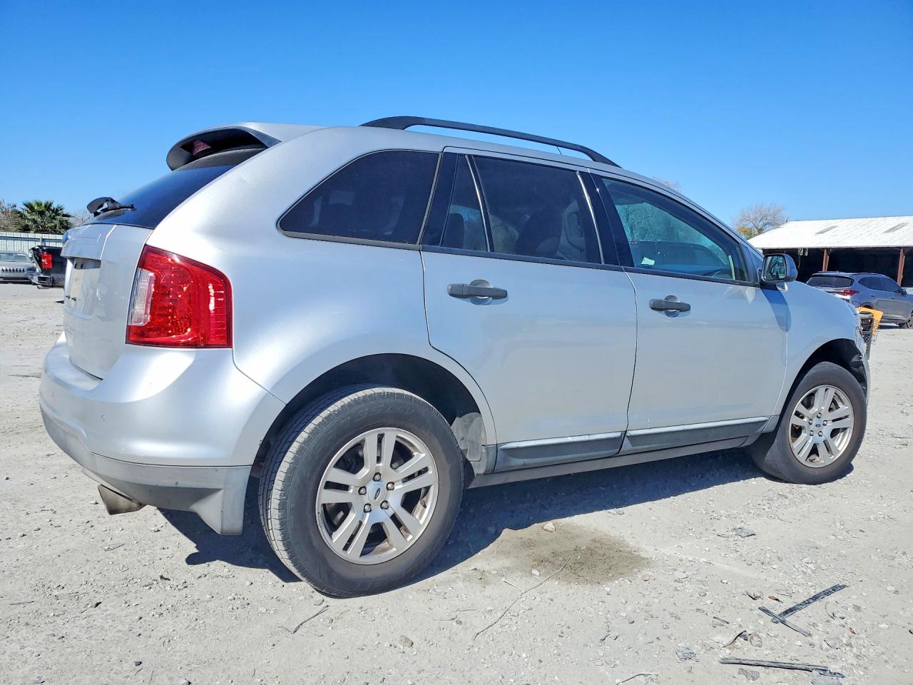 2012 Ford Edge Se Silver vin: 2FMDK3GC9CBA19187