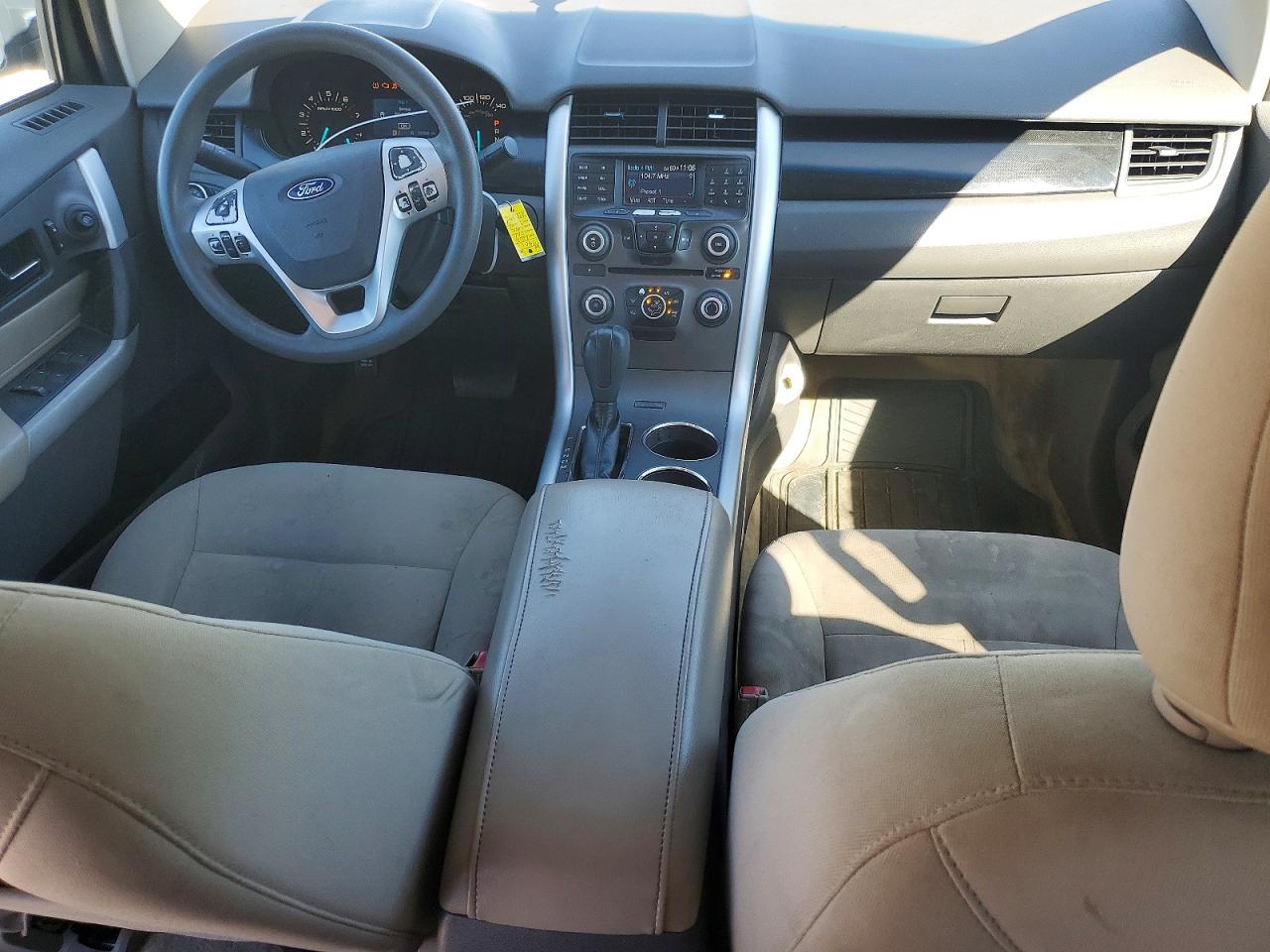 2012 Ford Edge Se Silver vin: 2FMDK3GC9CBA19187