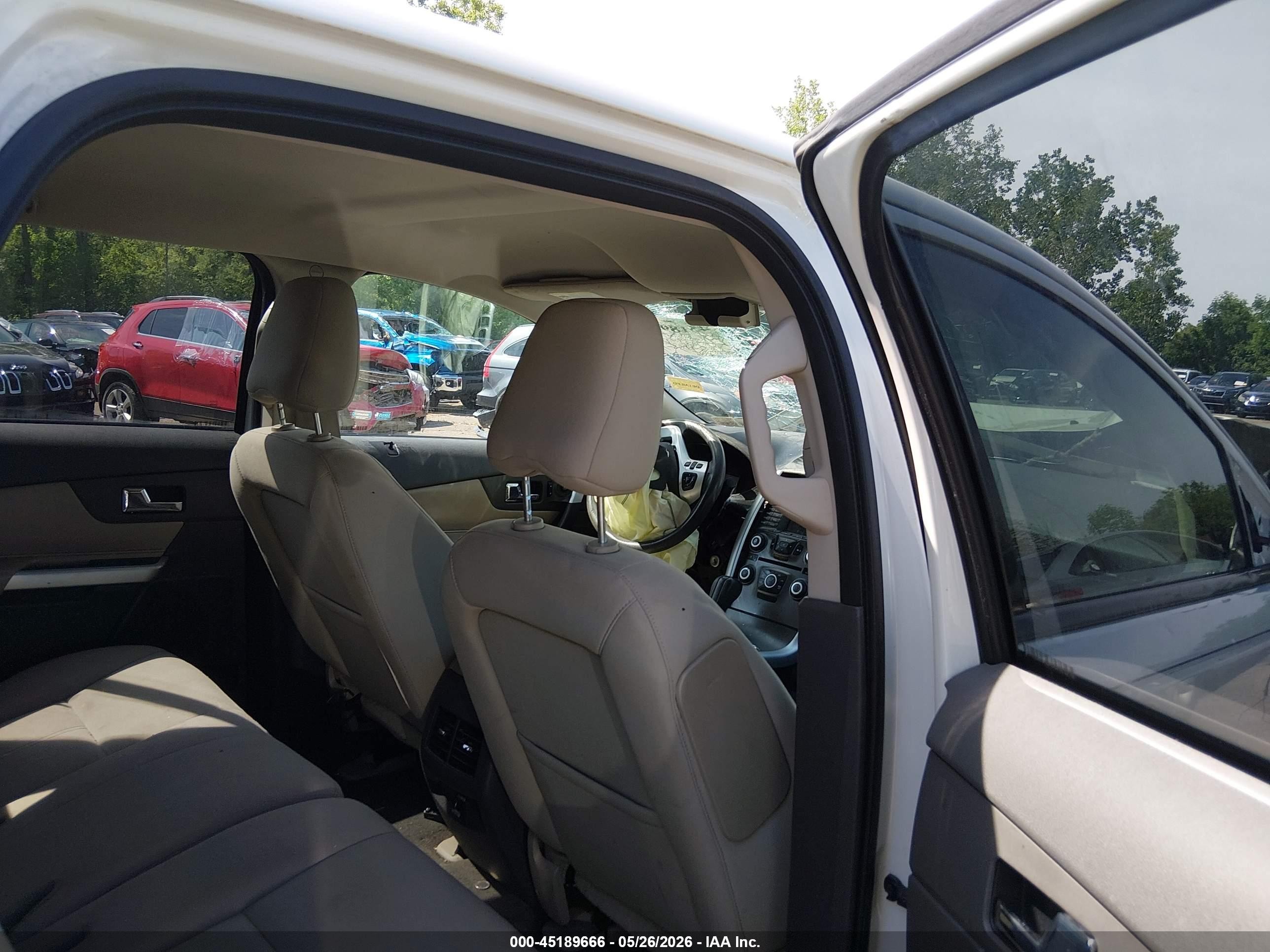 2012 Ford Edge Se White vin: 2FMDK3GC9CBA32991