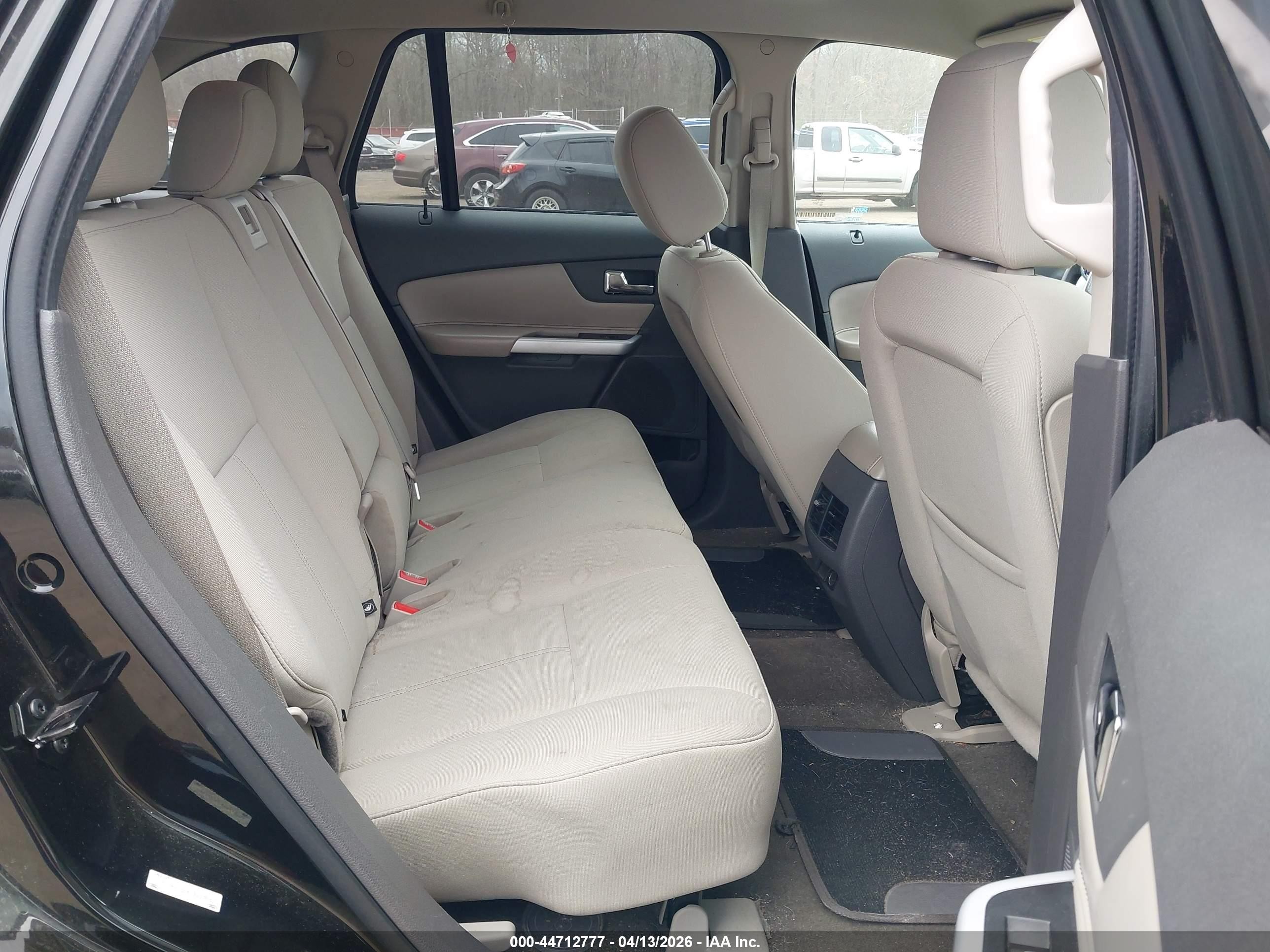 2013 Ford Edge Se Black vin: 2FMDK3GC9DBA12936