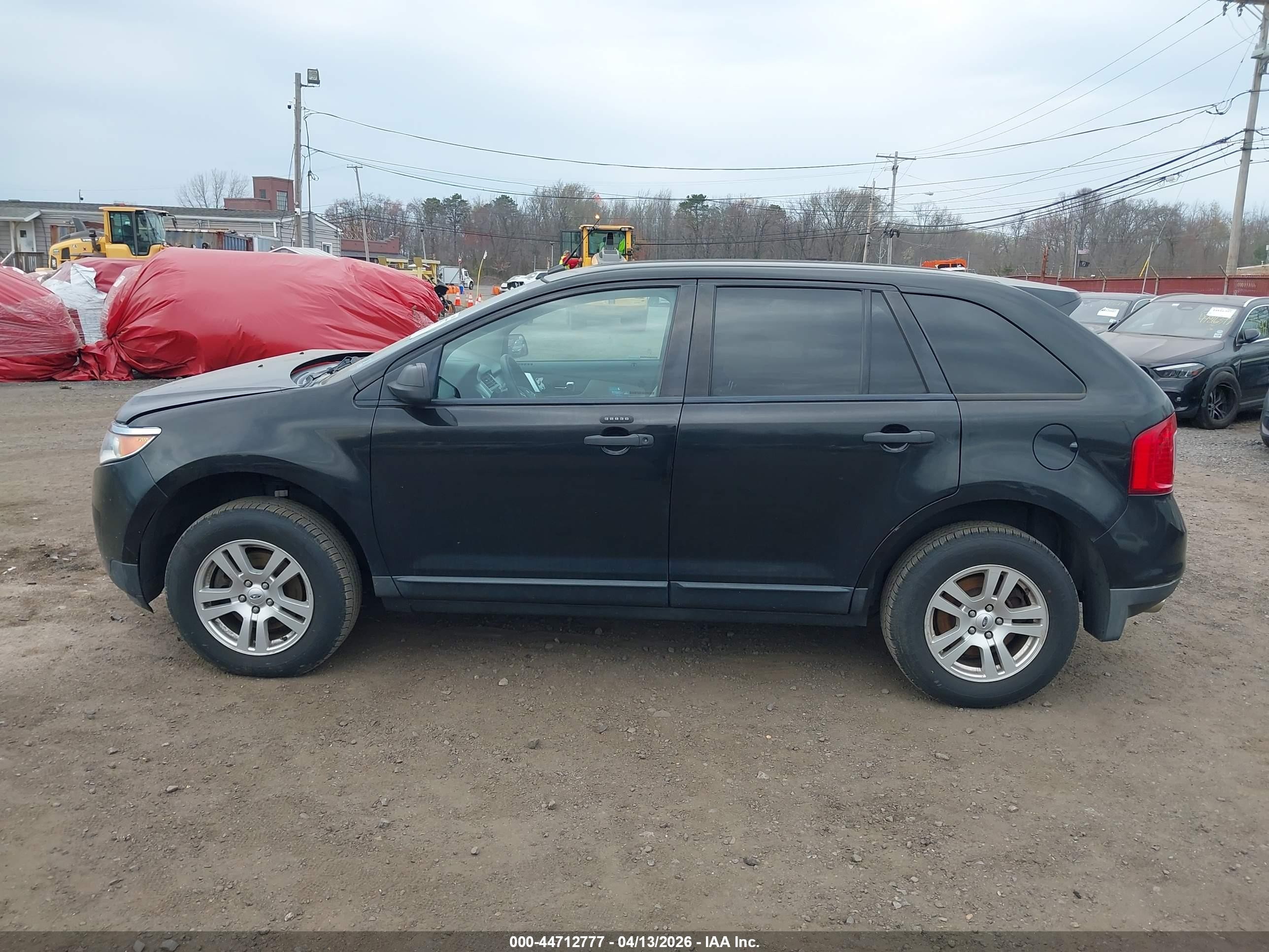 2013 Ford Edge Se Black vin: 2FMDK3GC9DBA12936