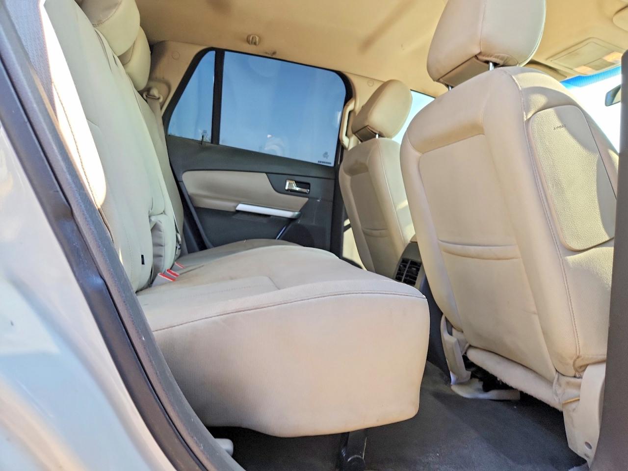 2013 Ford Edge Se White vin: 2FMDK3GC9DBA63742