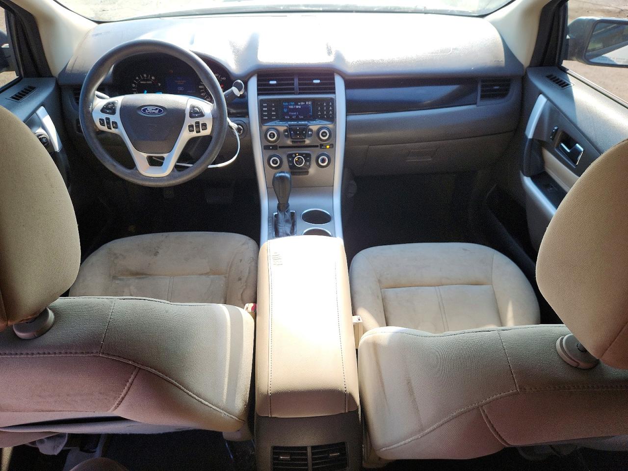 2013 Ford Edge Se White vin: 2FMDK3GC9DBA63742
