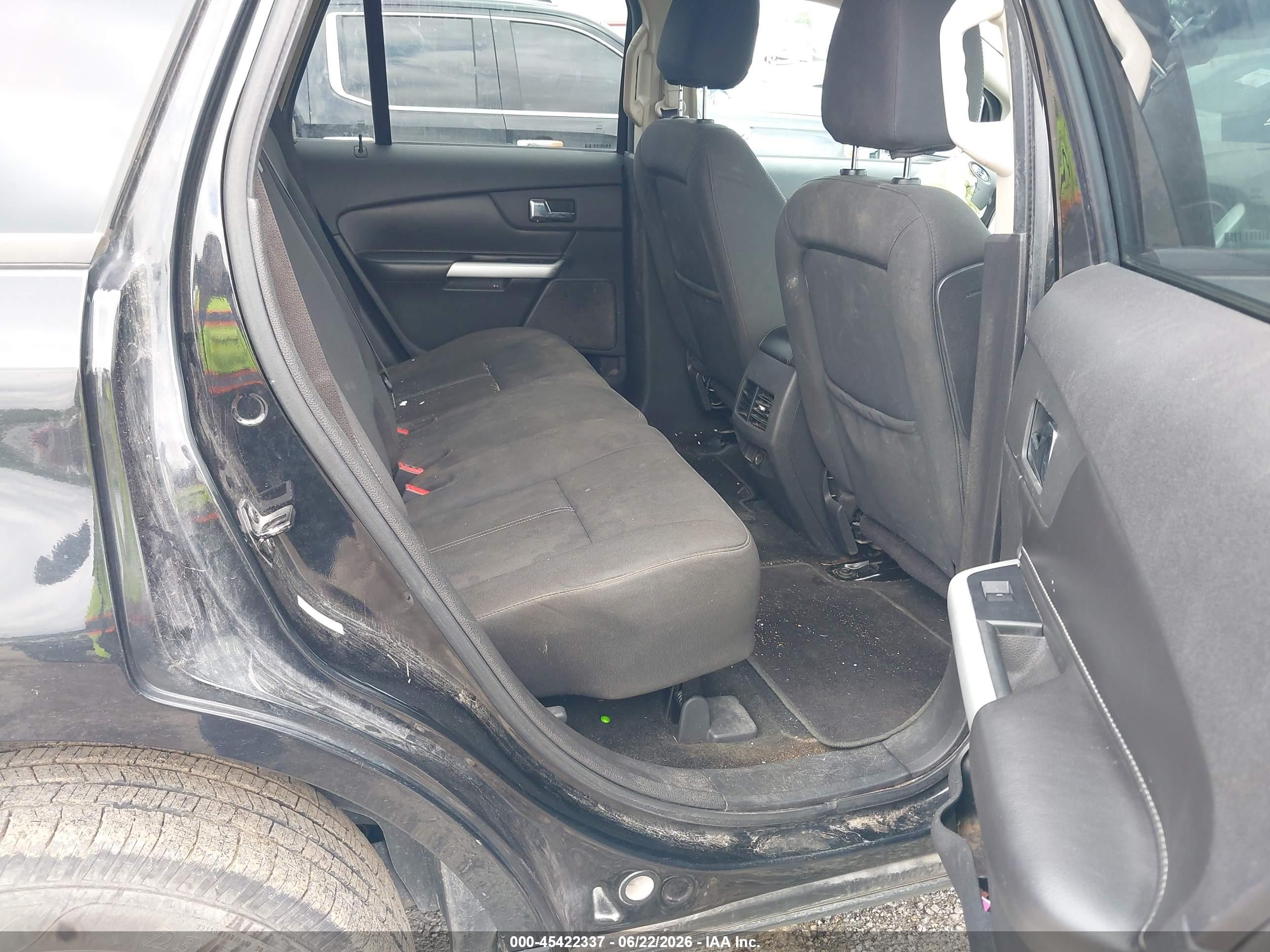 2013 Ford Edge Se Черный vin: 2FMDK3GC9DBA89841