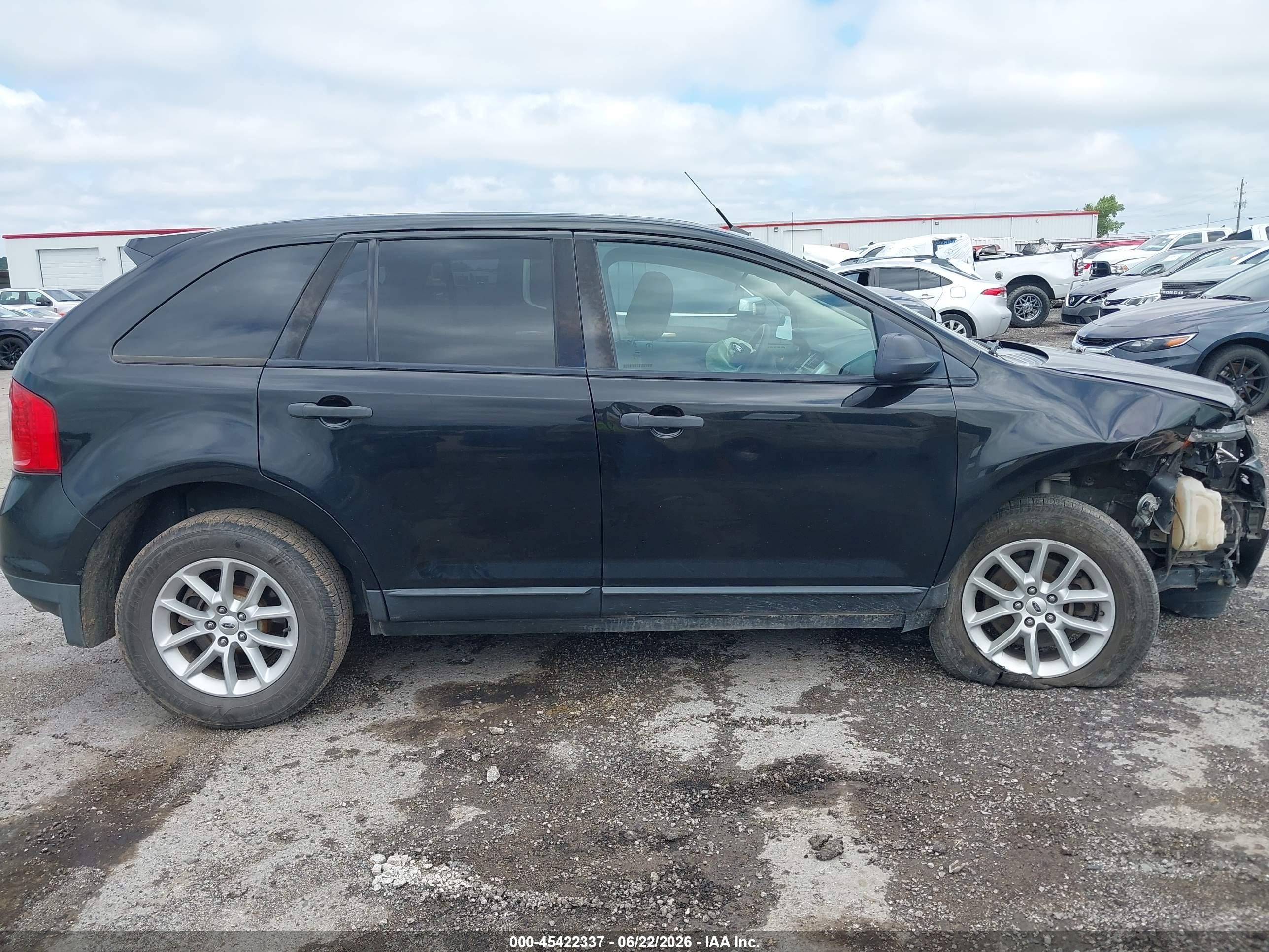 2013 Ford Edge Se Черный vin: 2FMDK3GC9DBA89841