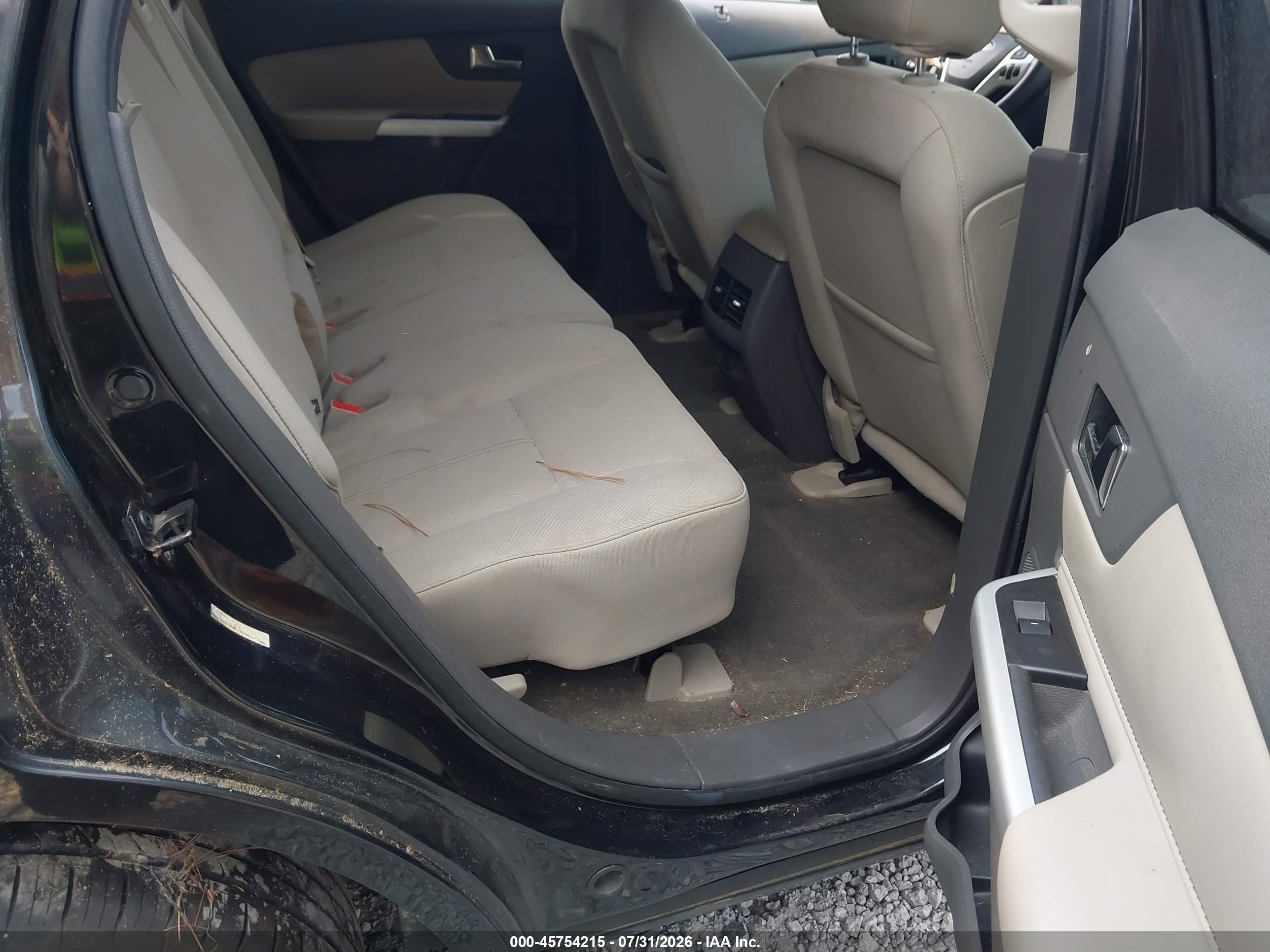 2013 Ford Edge Se Black vin: 2FMDK3GC9DBB04550