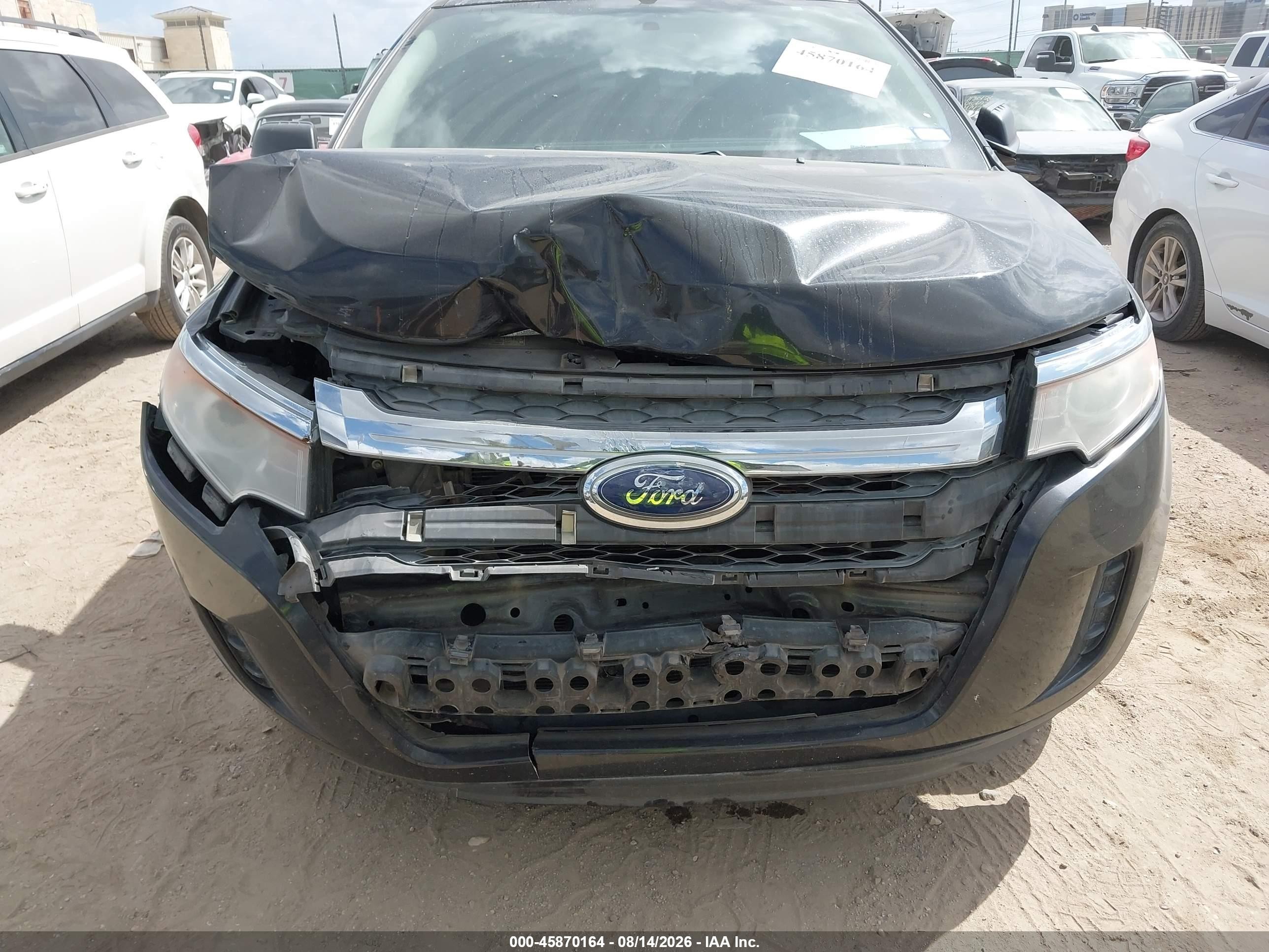 2013 Ford Edge Se Black vin: 2FMDK3GC9DBB43994