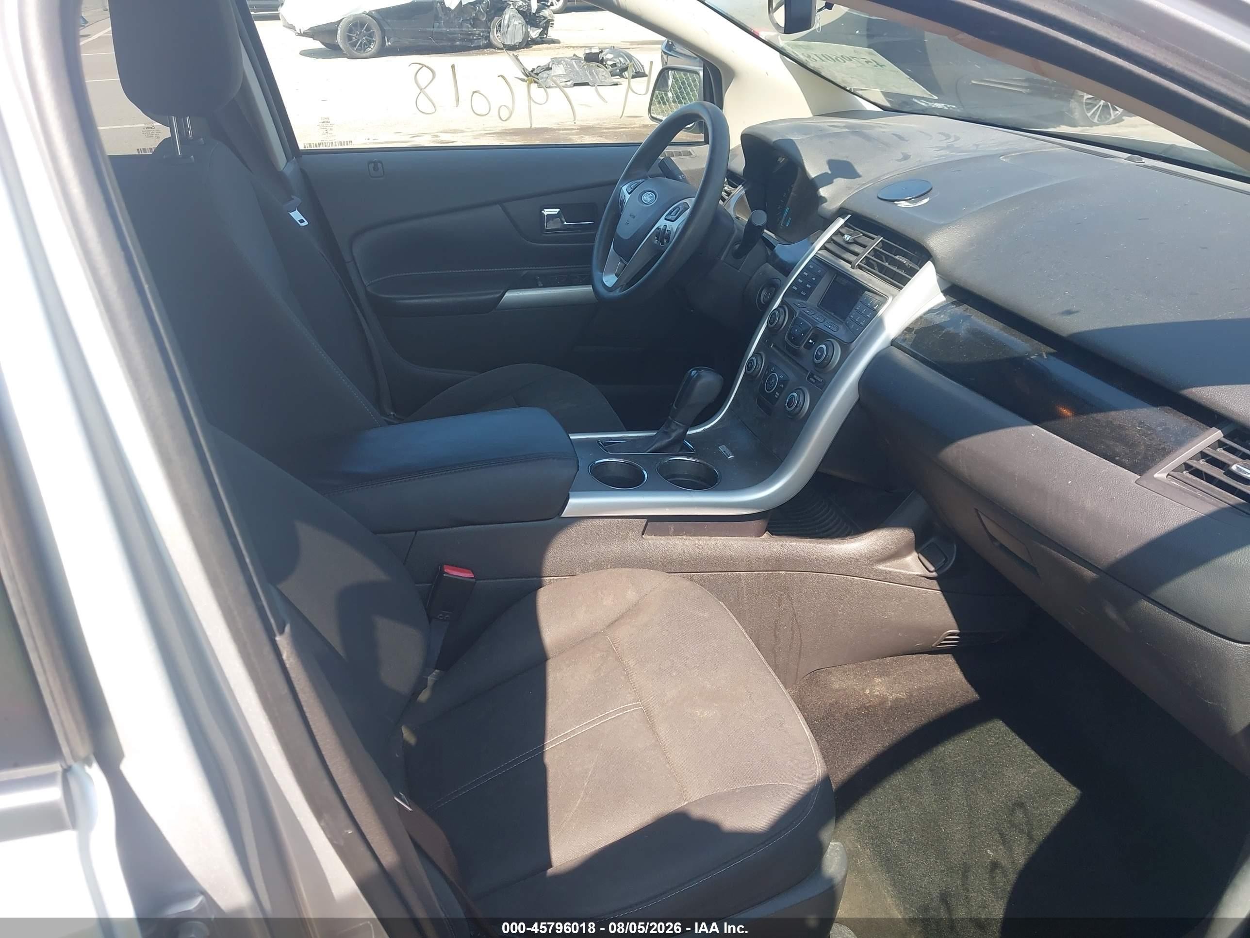 2013 Ford Edge Se Серебряный vin: 2FMDK3GC9DBB74078