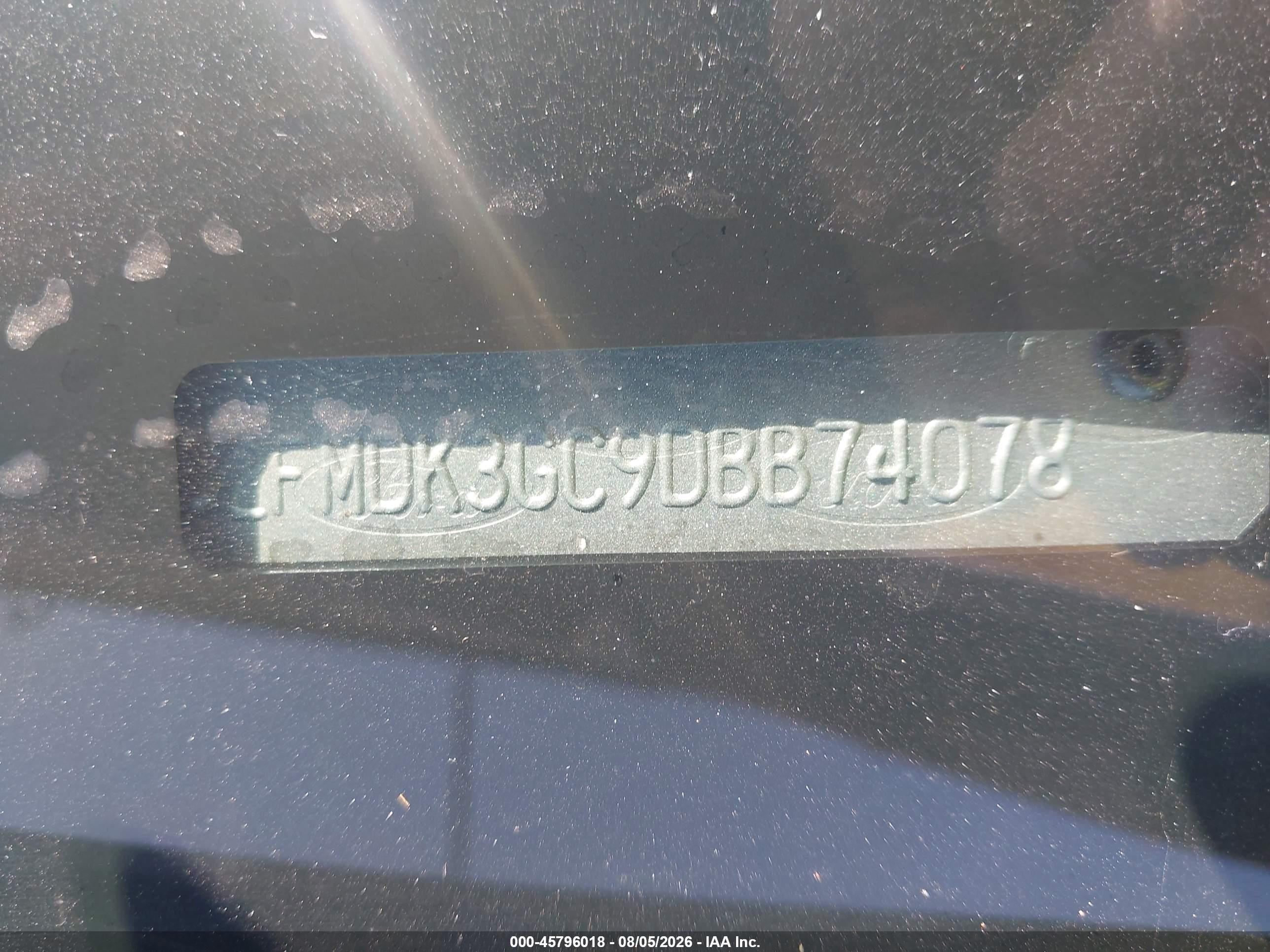 2013 Ford Edge Se Серебряный vin: 2FMDK3GC9DBB74078