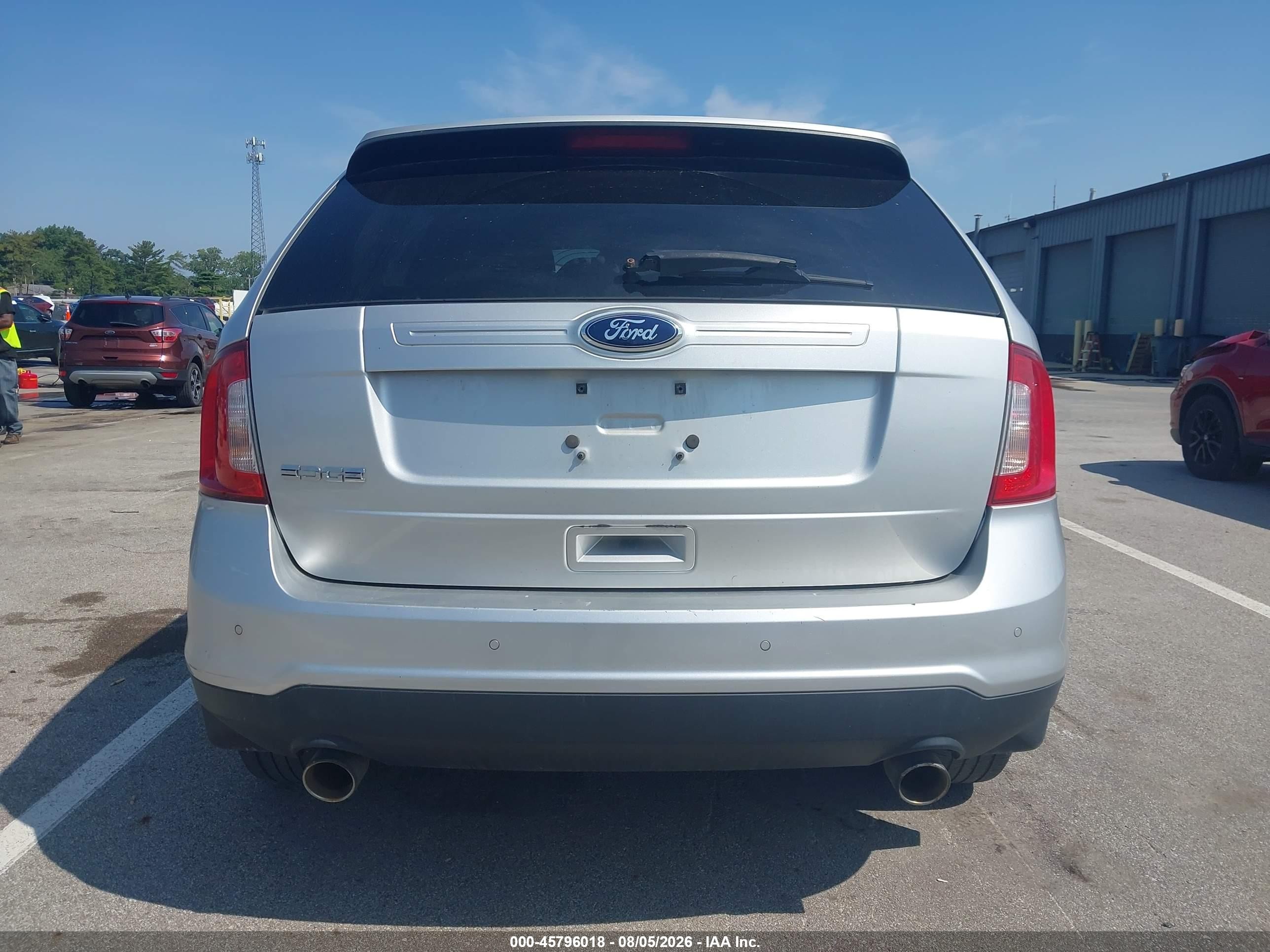 2013 Ford Edge Se Серебряный vin: 2FMDK3GC9DBB74078