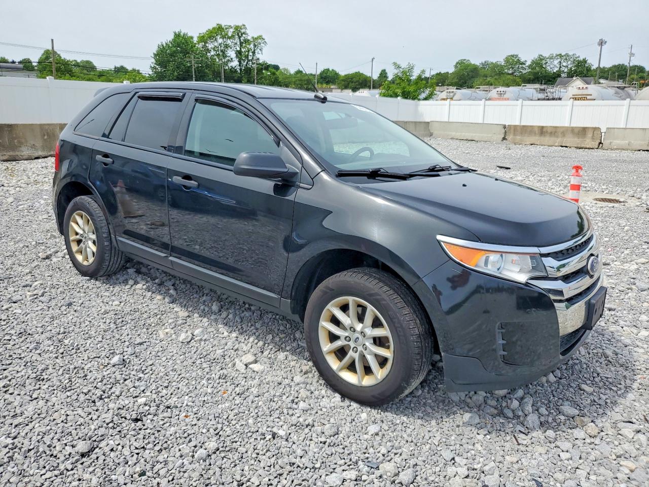 2013 Ford Edge Se Black vin: 2FMDK3GC9DBE15508