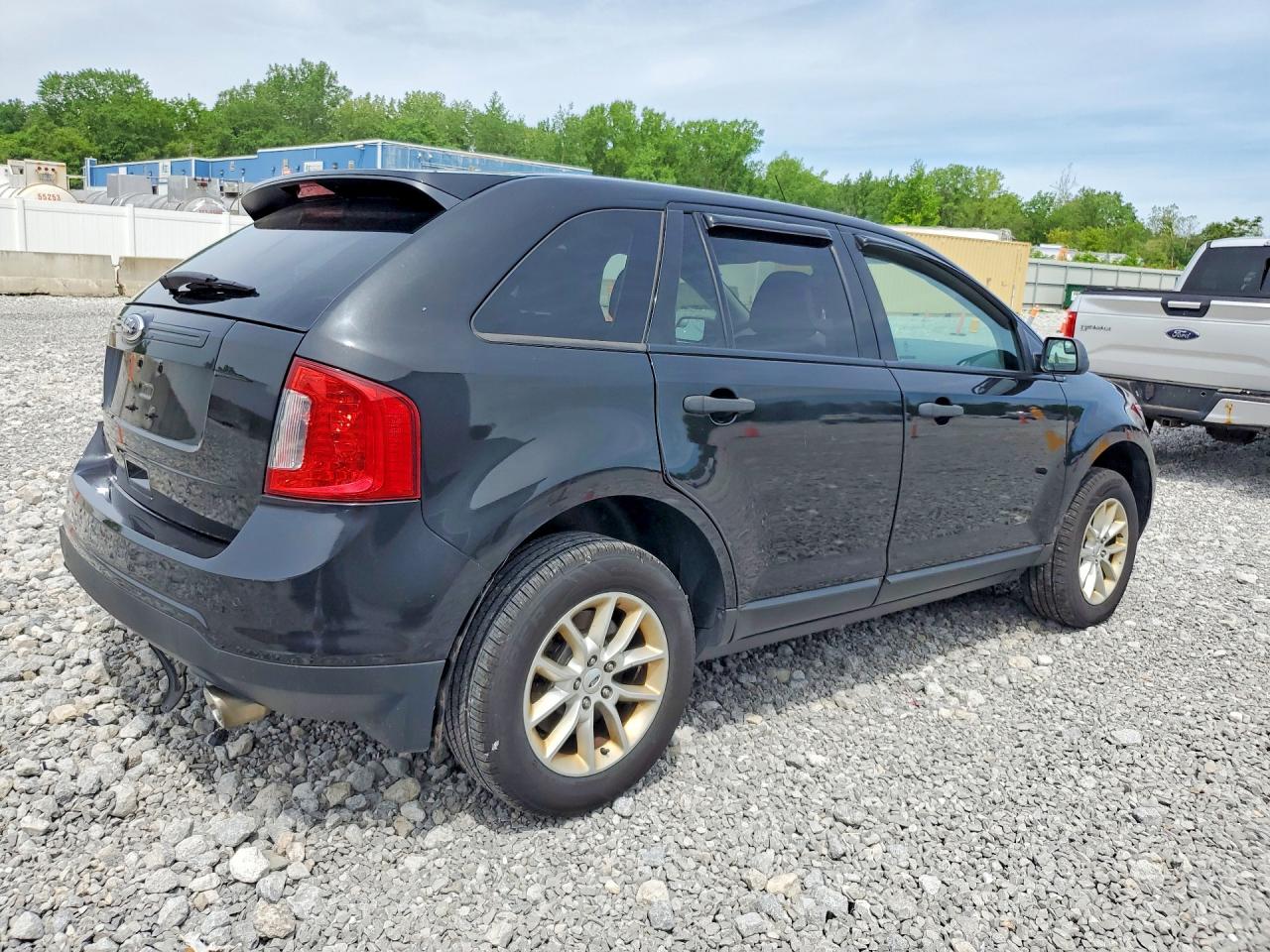 2013 Ford Edge Se Black vin: 2FMDK3GC9DBE15508