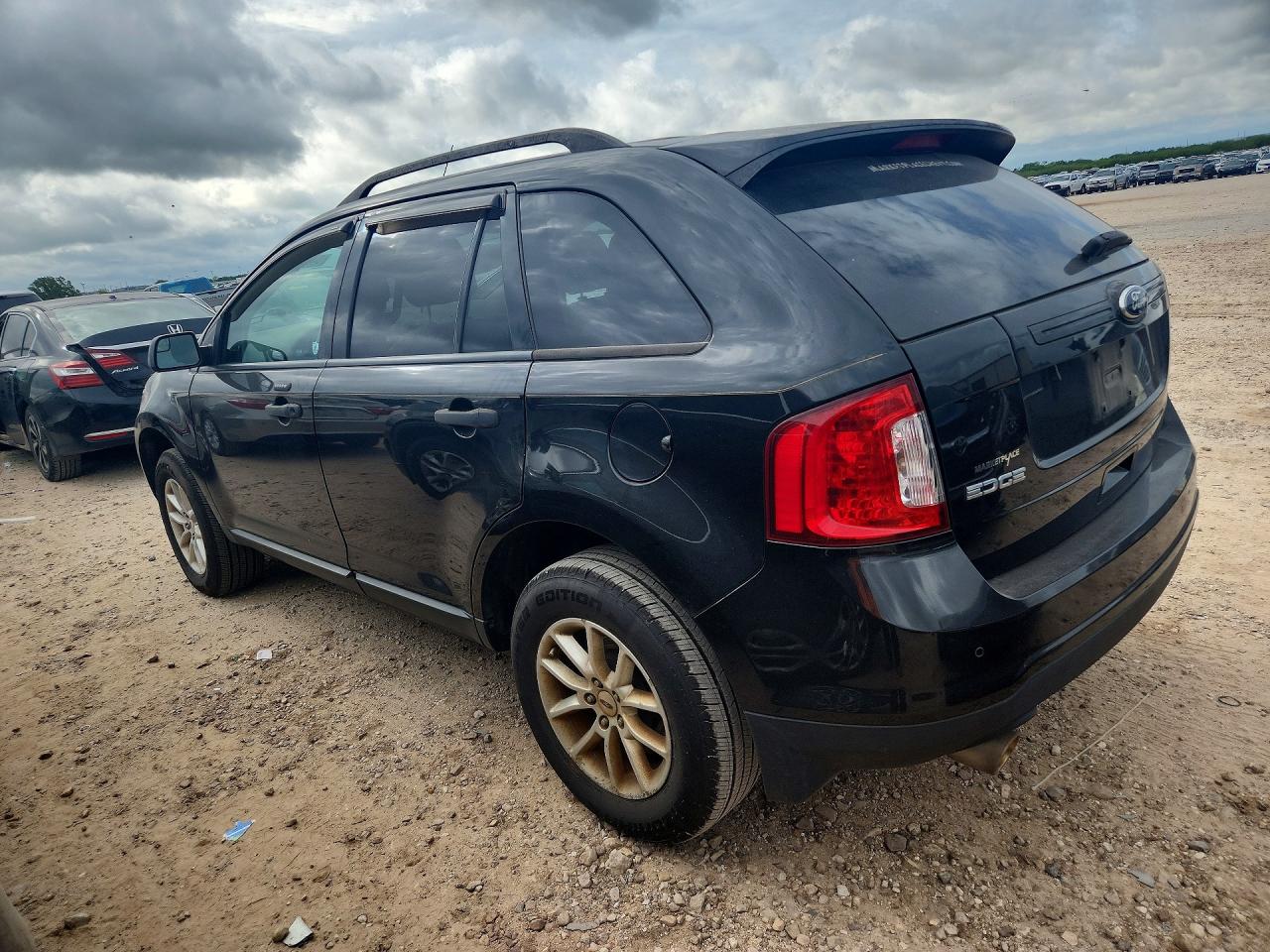 2013 Ford Edge Se Черный vin: 2FMDK3GC9DBE16156