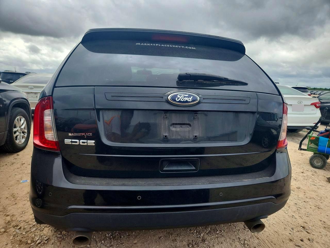 2013 Ford Edge Se Черный vin: 2FMDK3GC9DBE16156