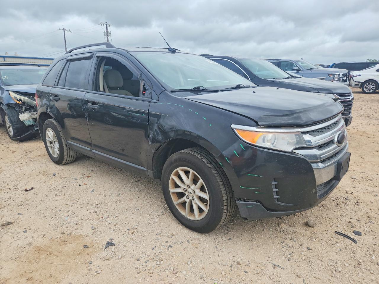 2013 Ford Edge Se Черный vin: 2FMDK3GC9DBE16156