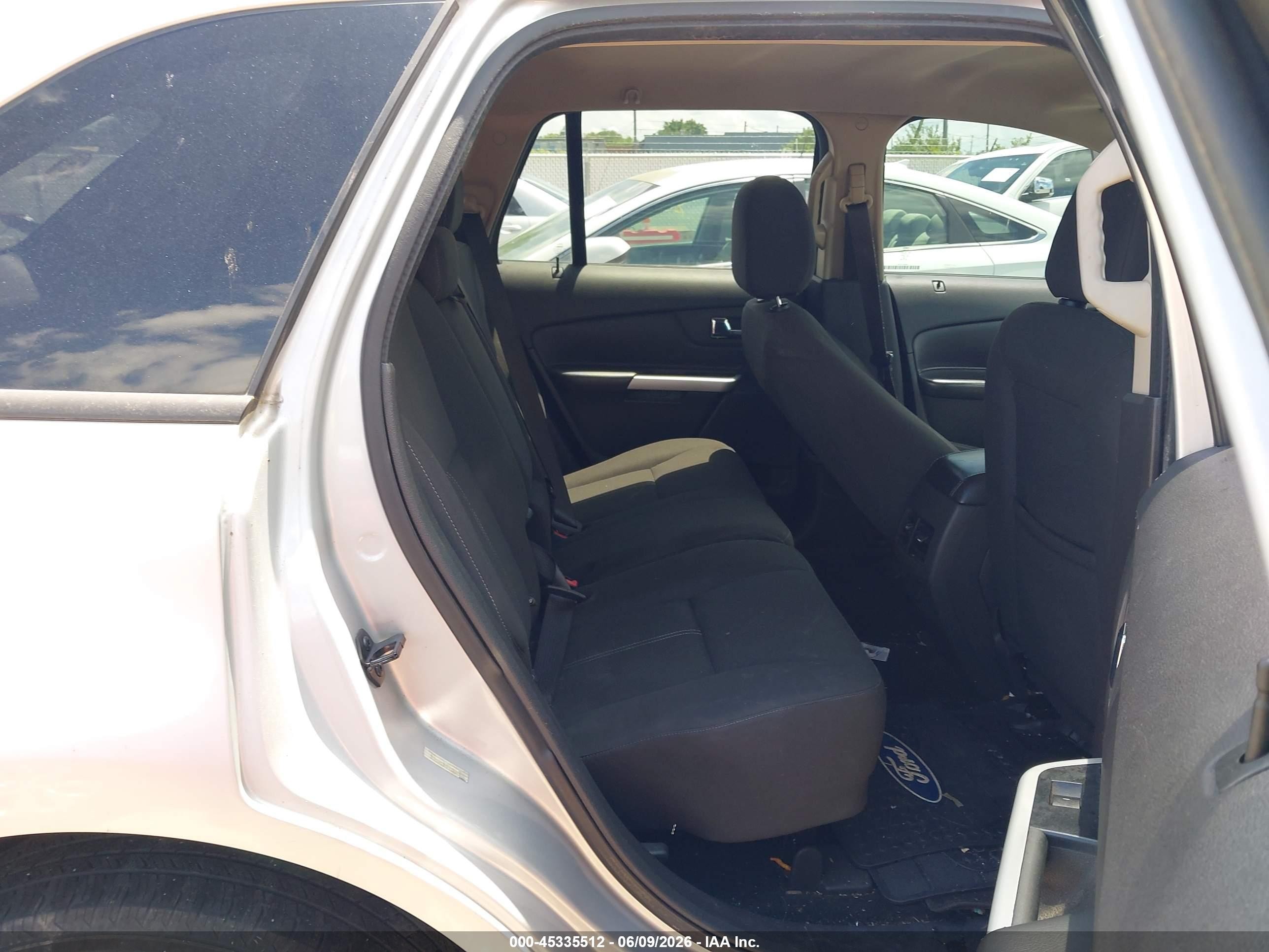 2014 Ford Edge Se Silver vin: 2FMDK3GC9EBA44996
