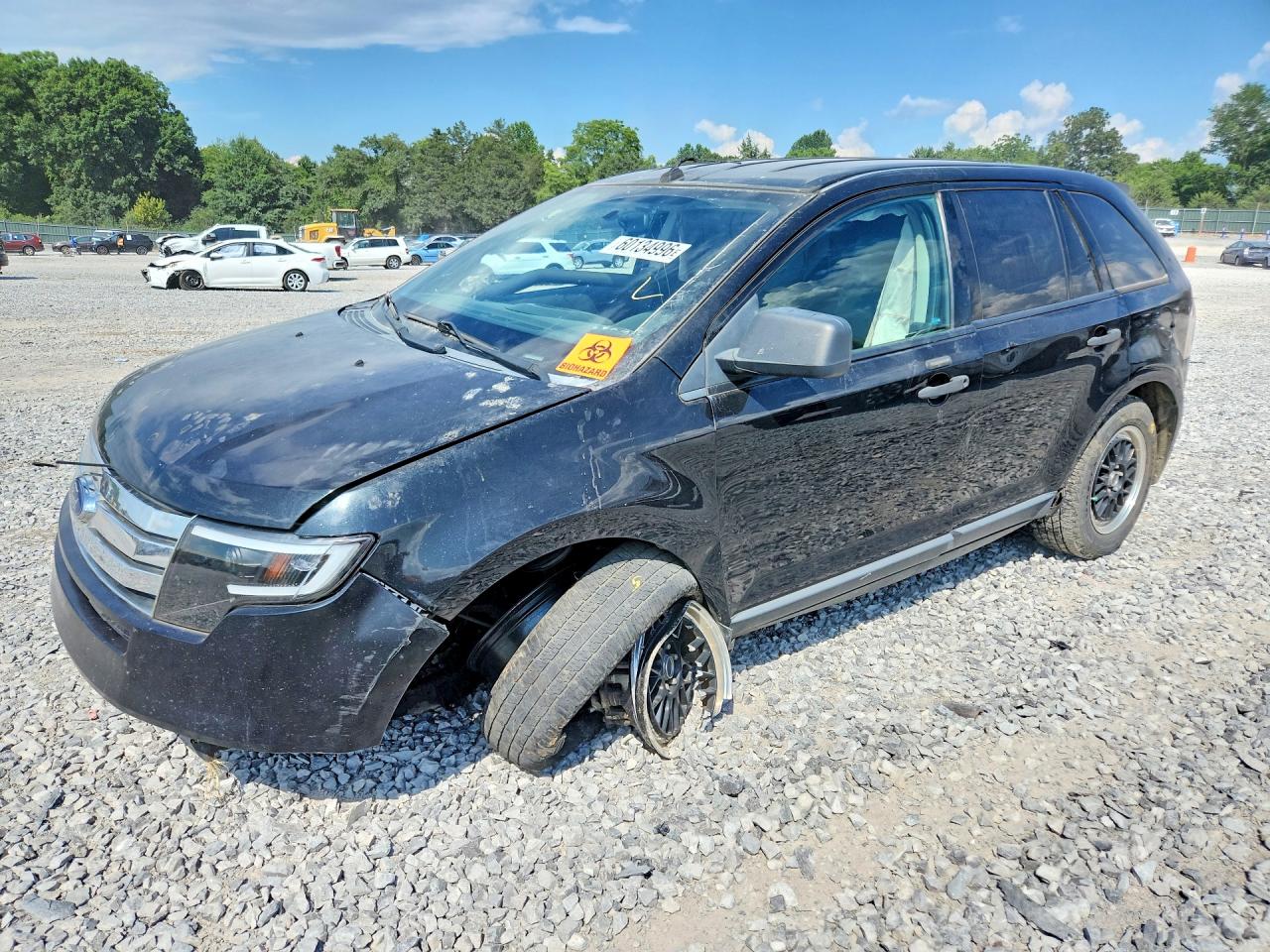2010 Ford Edge Se Black vin: 2FMDK3GCXABA09314