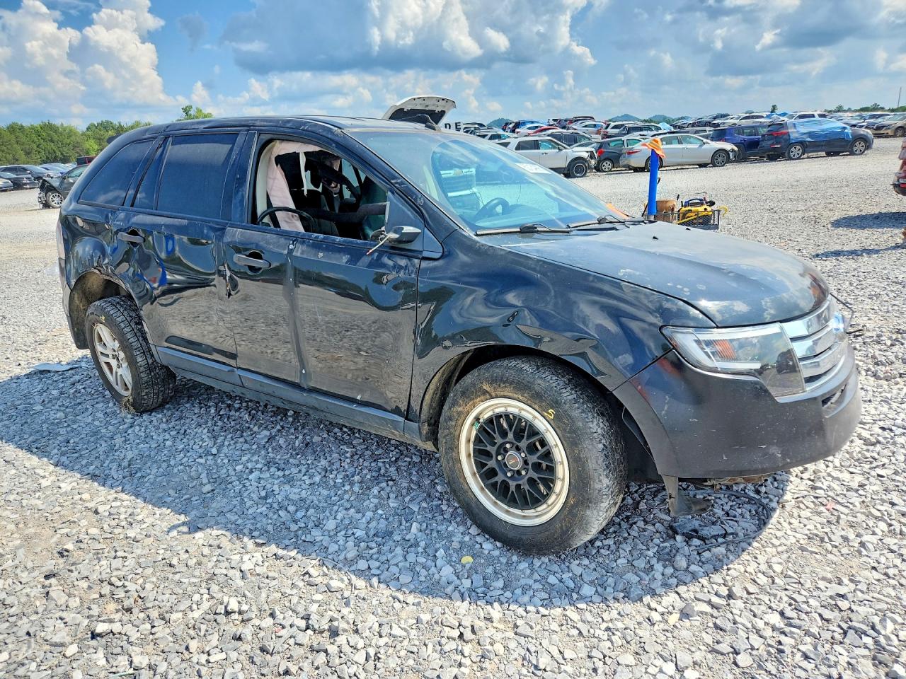 2010 Ford Edge Se Black vin: 2FMDK3GCXABA09314