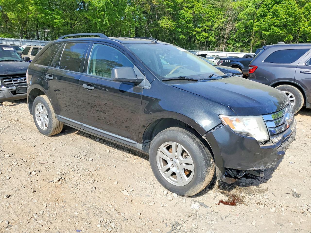 2010 Ford Edge Se Black vin: 2FMDK3GCXABA12262