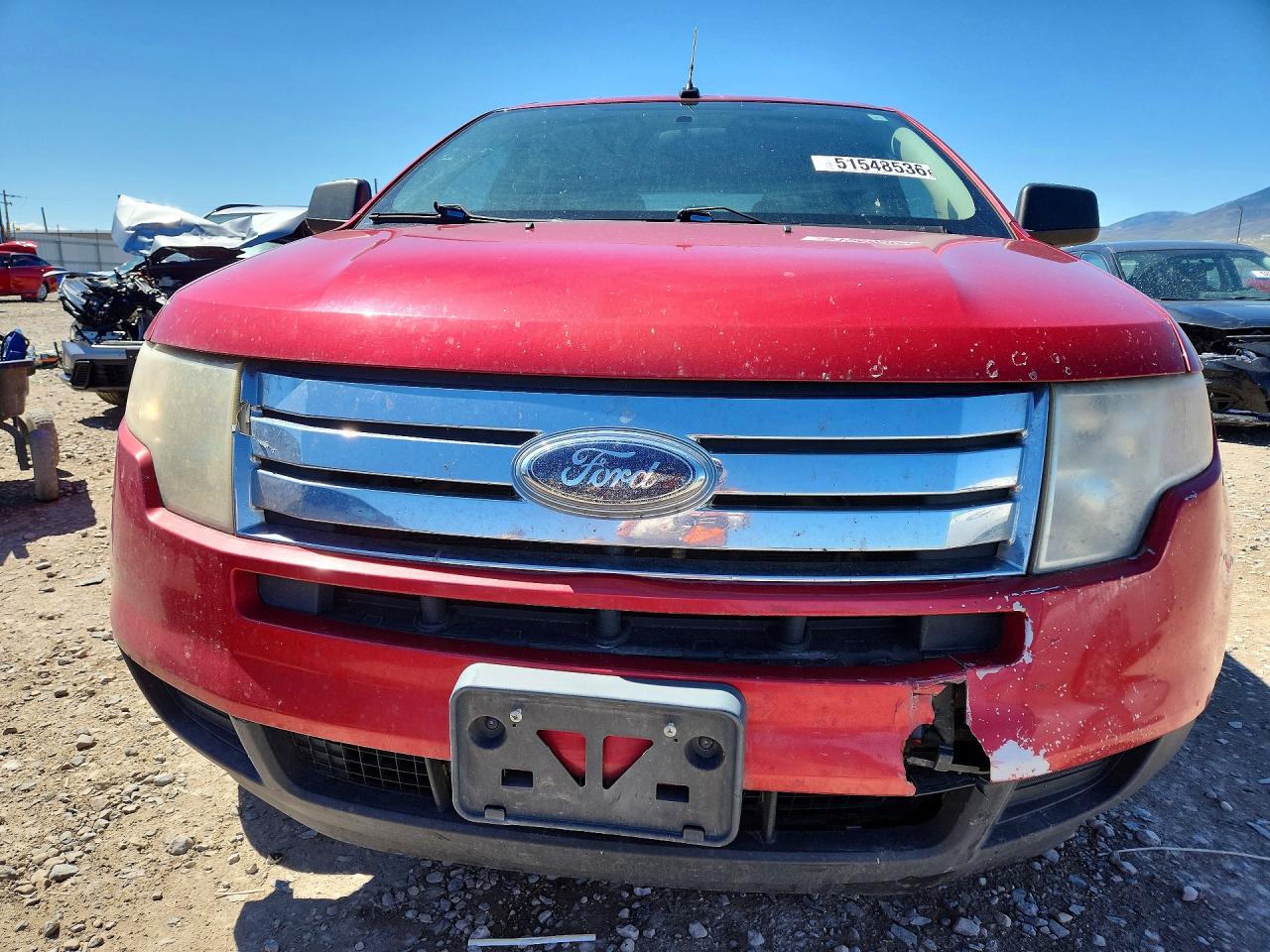 2010 Ford Edge Se Red vin: 2FMDK3GCXABA37131