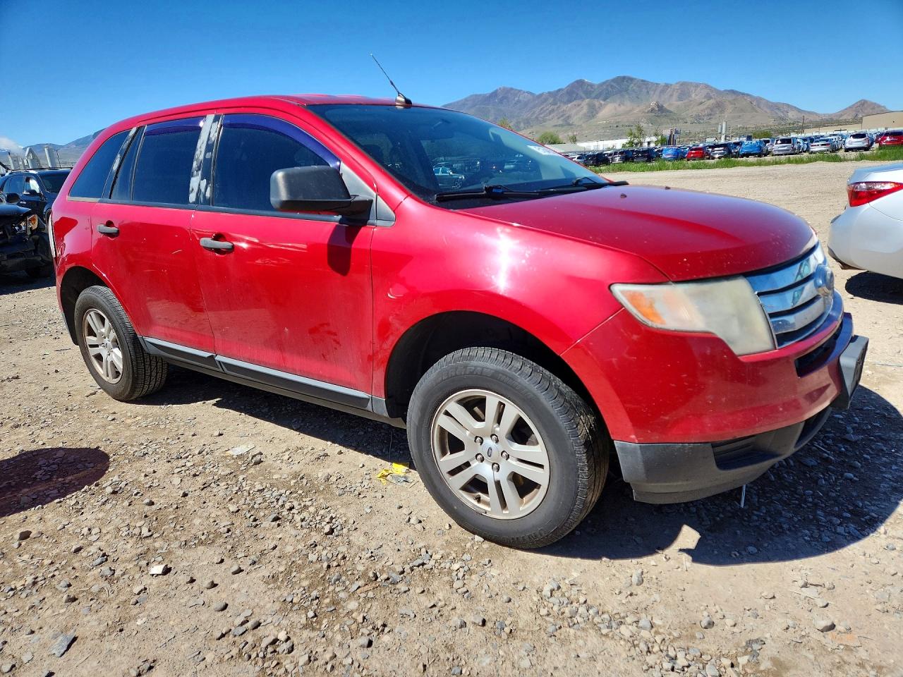 2010 Ford Edge Se Red vin: 2FMDK3GCXABA37131