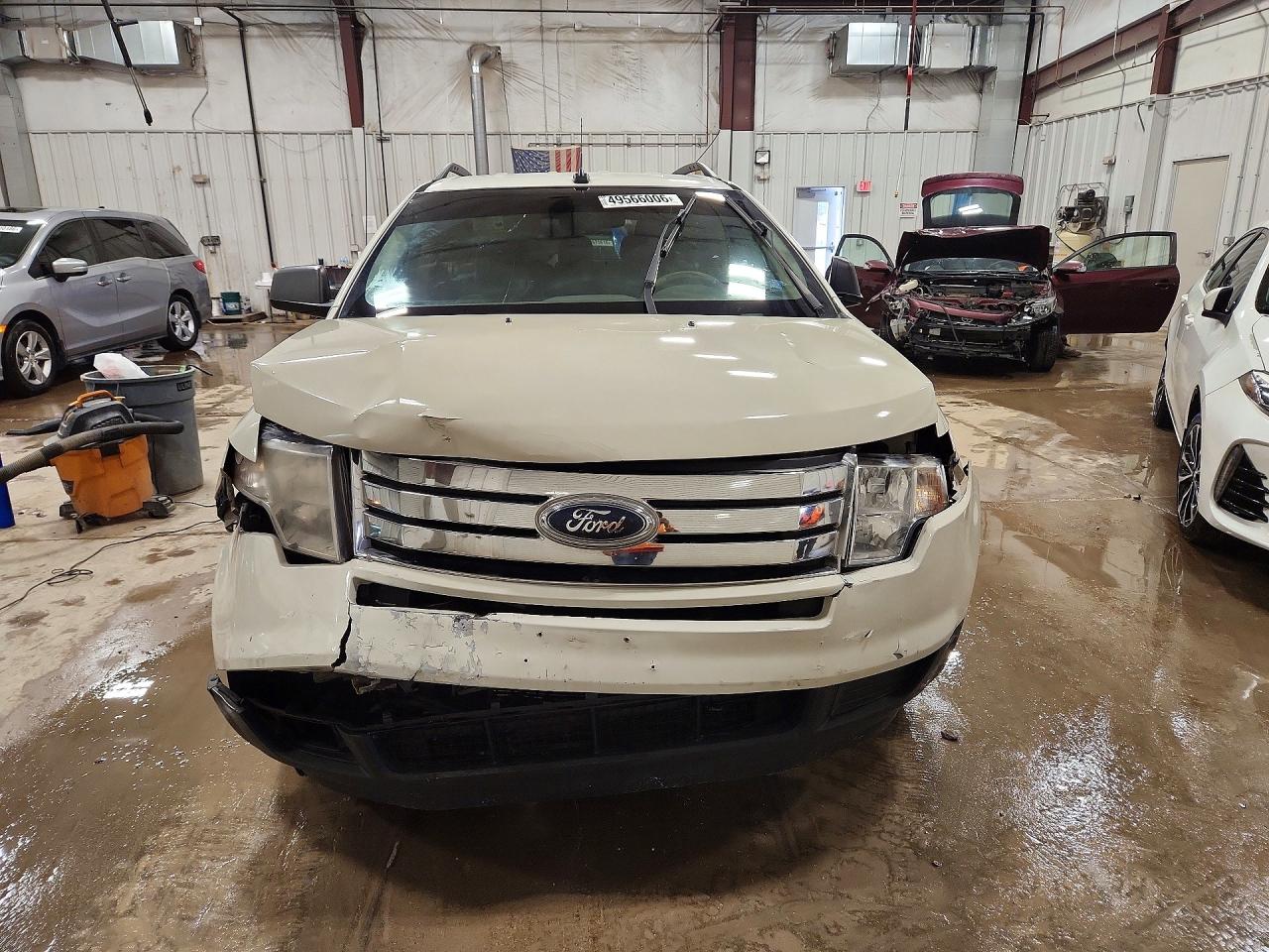 2010 Ford Edge Se White vin: 2FMDK3GCXABA70260