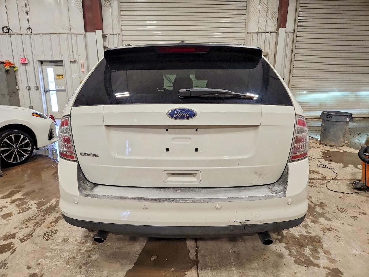 2010 Ford Edge Se White vin: 2FMDK3GCXABA70260