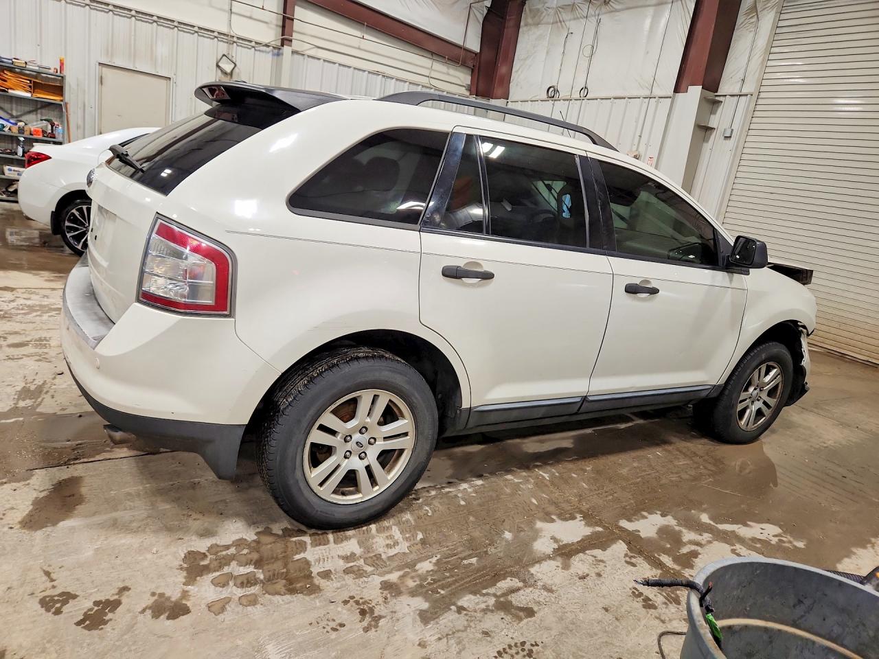 2010 Ford Edge Se White vin: 2FMDK3GCXABA70260