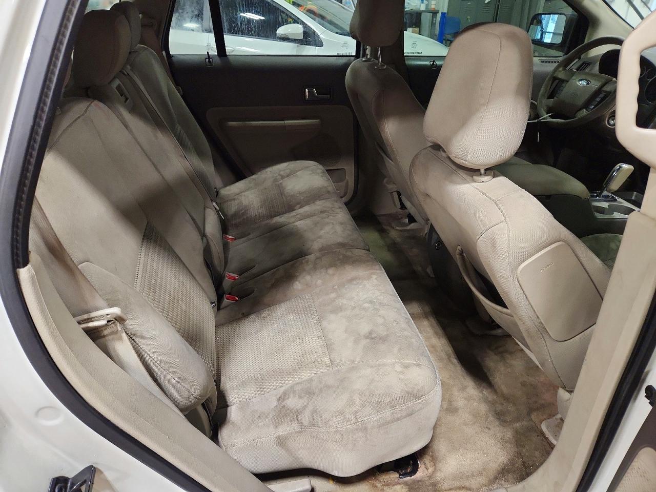 2010 Ford Edge Se White vin: 2FMDK3GCXABA70260