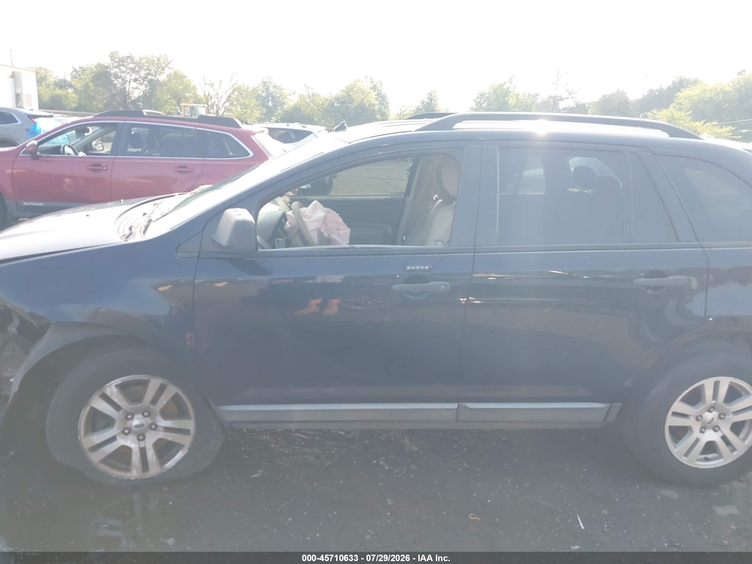 2010 Ford Edge Se Черный vin: 2FMDK3GCXABA73191