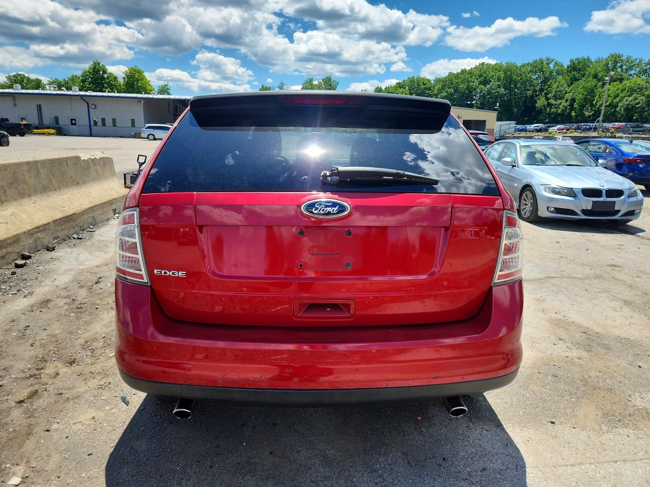 2010 Ford Edge Se Red vin: 2FMDK3GCXABB75784