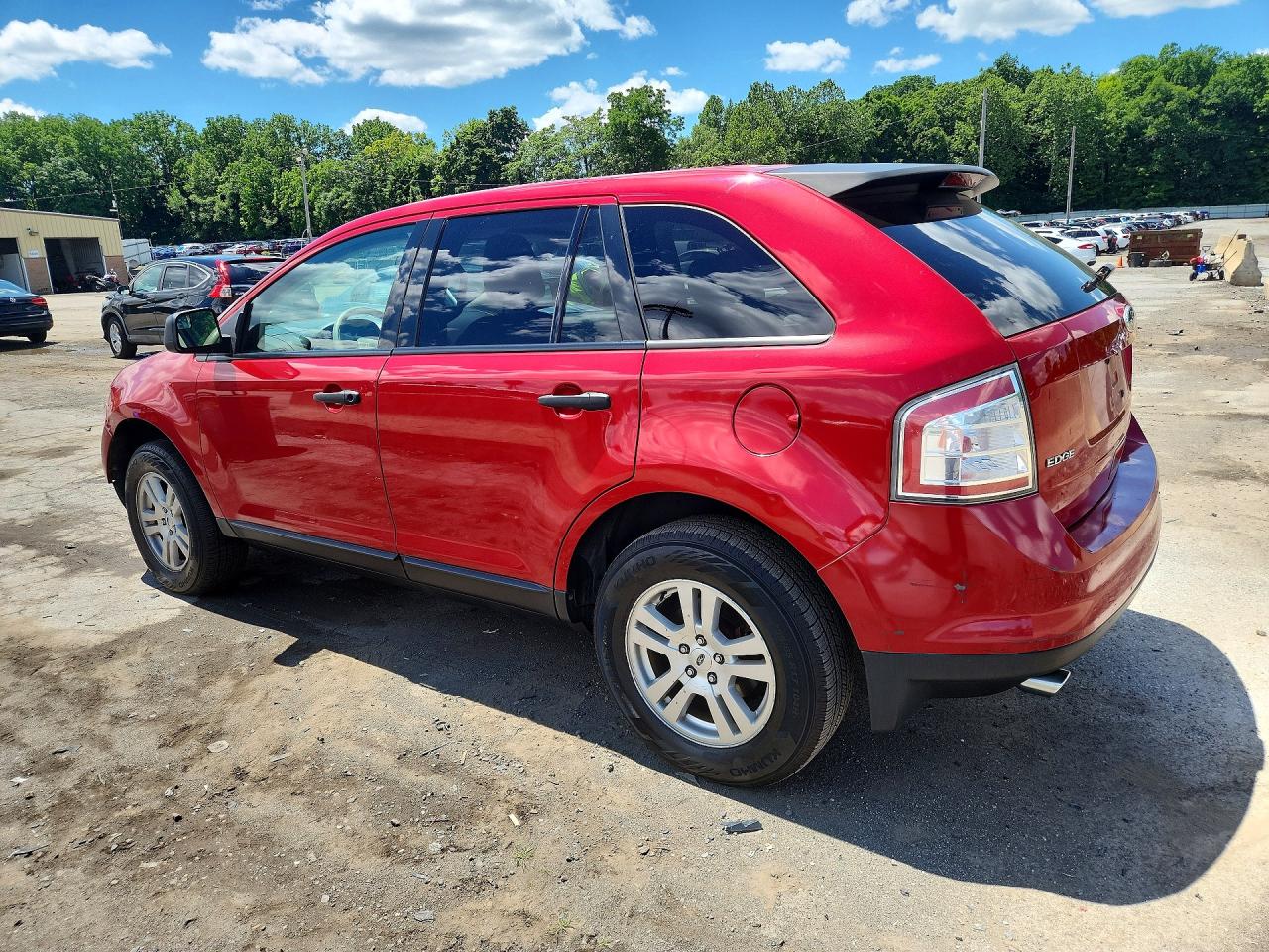 2010 Ford Edge Se Red vin: 2FMDK3GCXABB75784