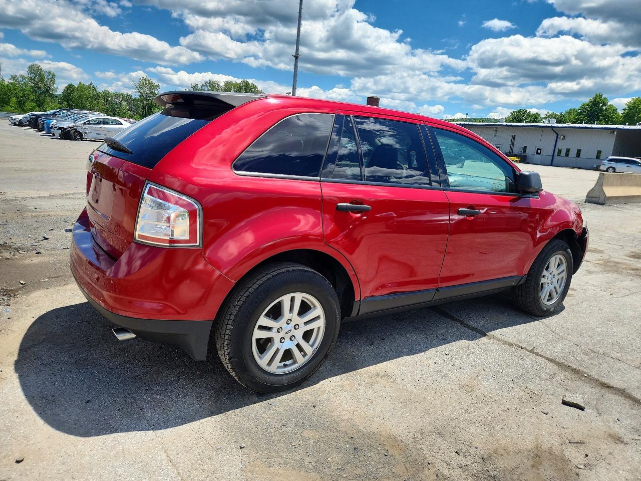 2010 Ford Edge Se Red vin: 2FMDK3GCXABB75784