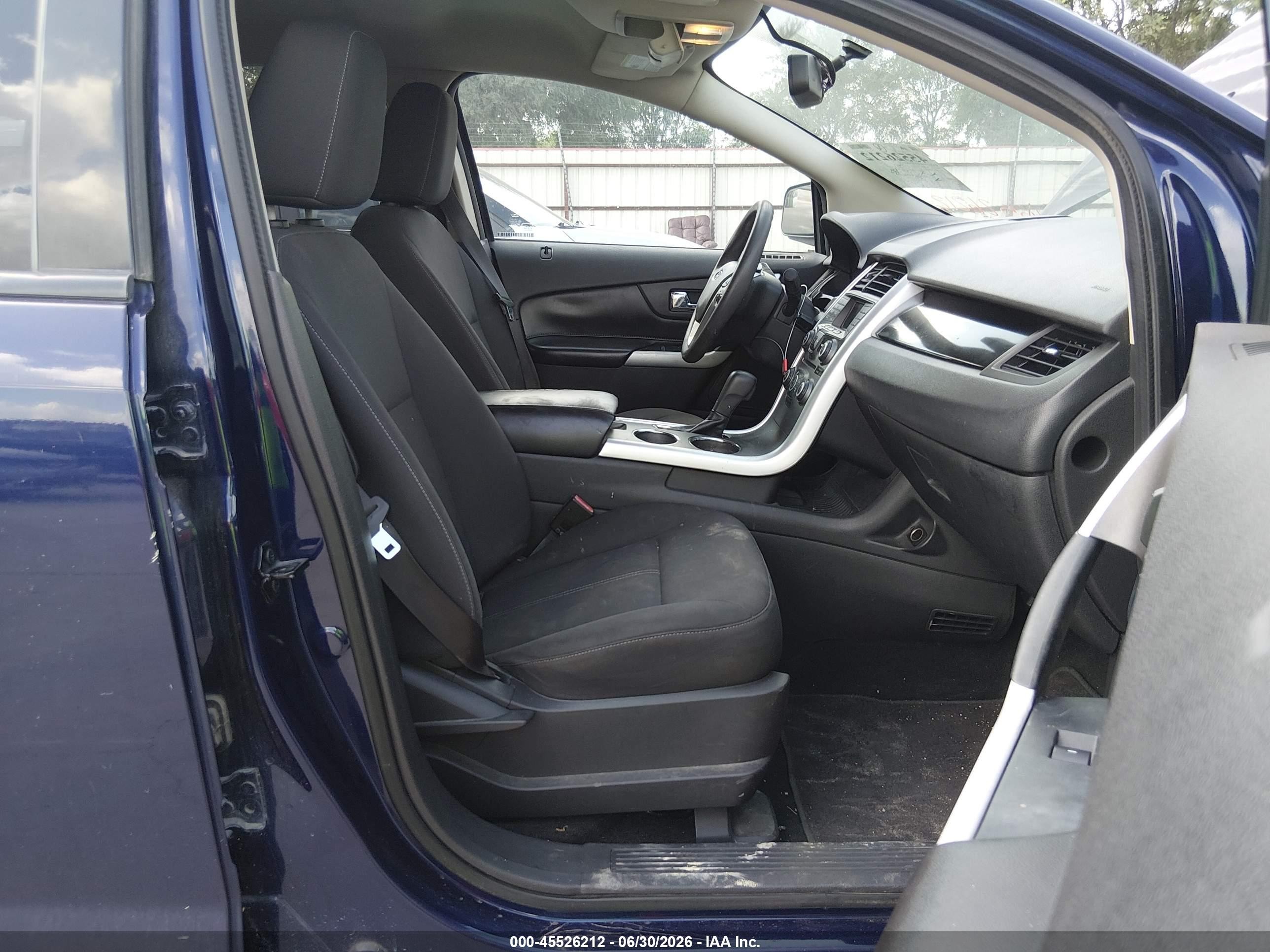 2011 Ford Edge Se Dark Blue vin: 2FMDK3GCXBBA80790