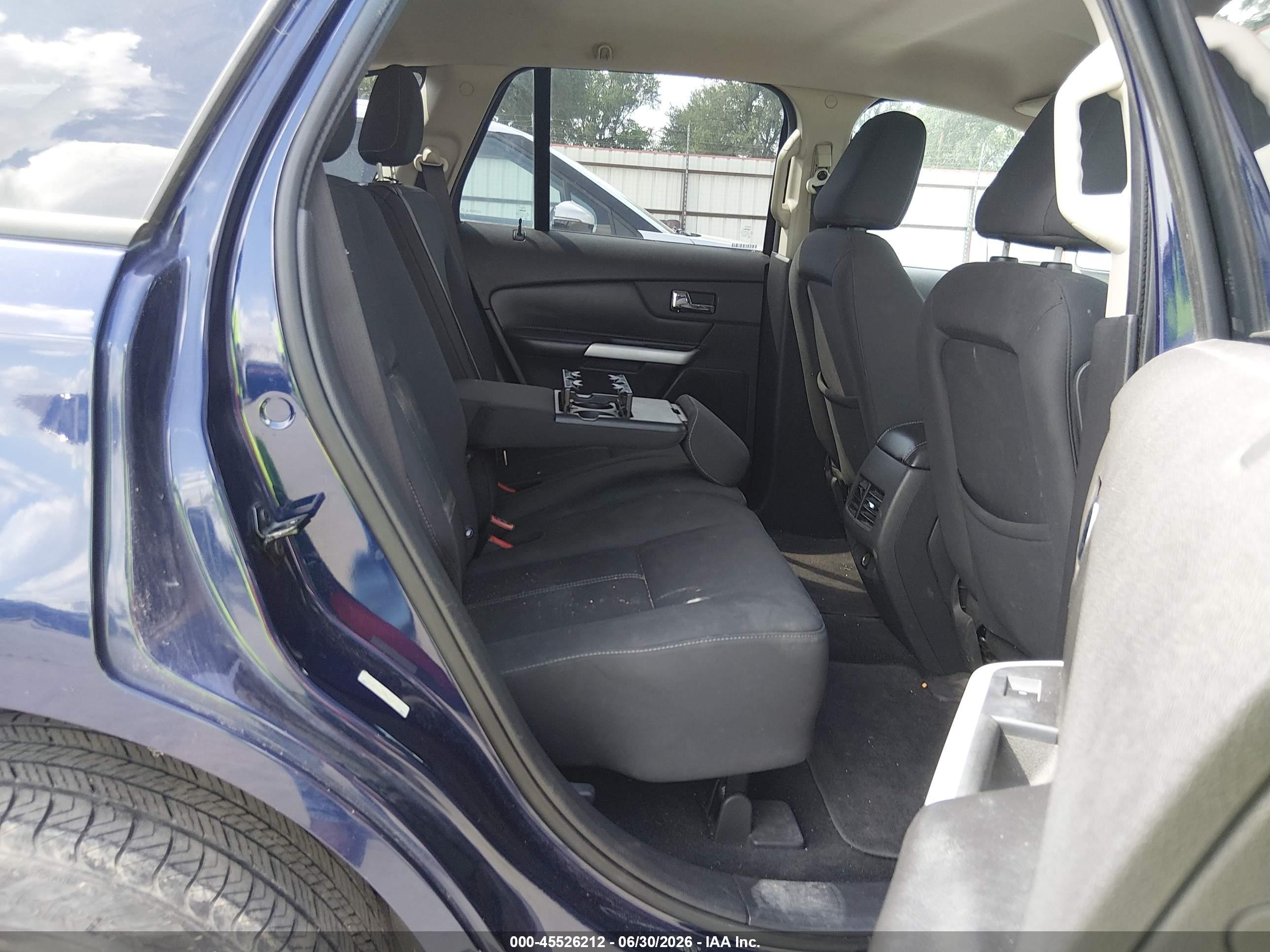 2011 Ford Edge Se Dark Blue vin: 2FMDK3GCXBBA80790