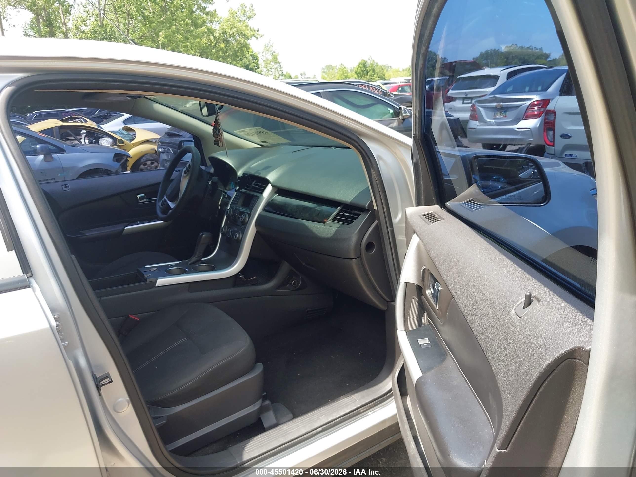 2011 Ford Edge Se Silver vin: 2FMDK3GCXBBB17790
