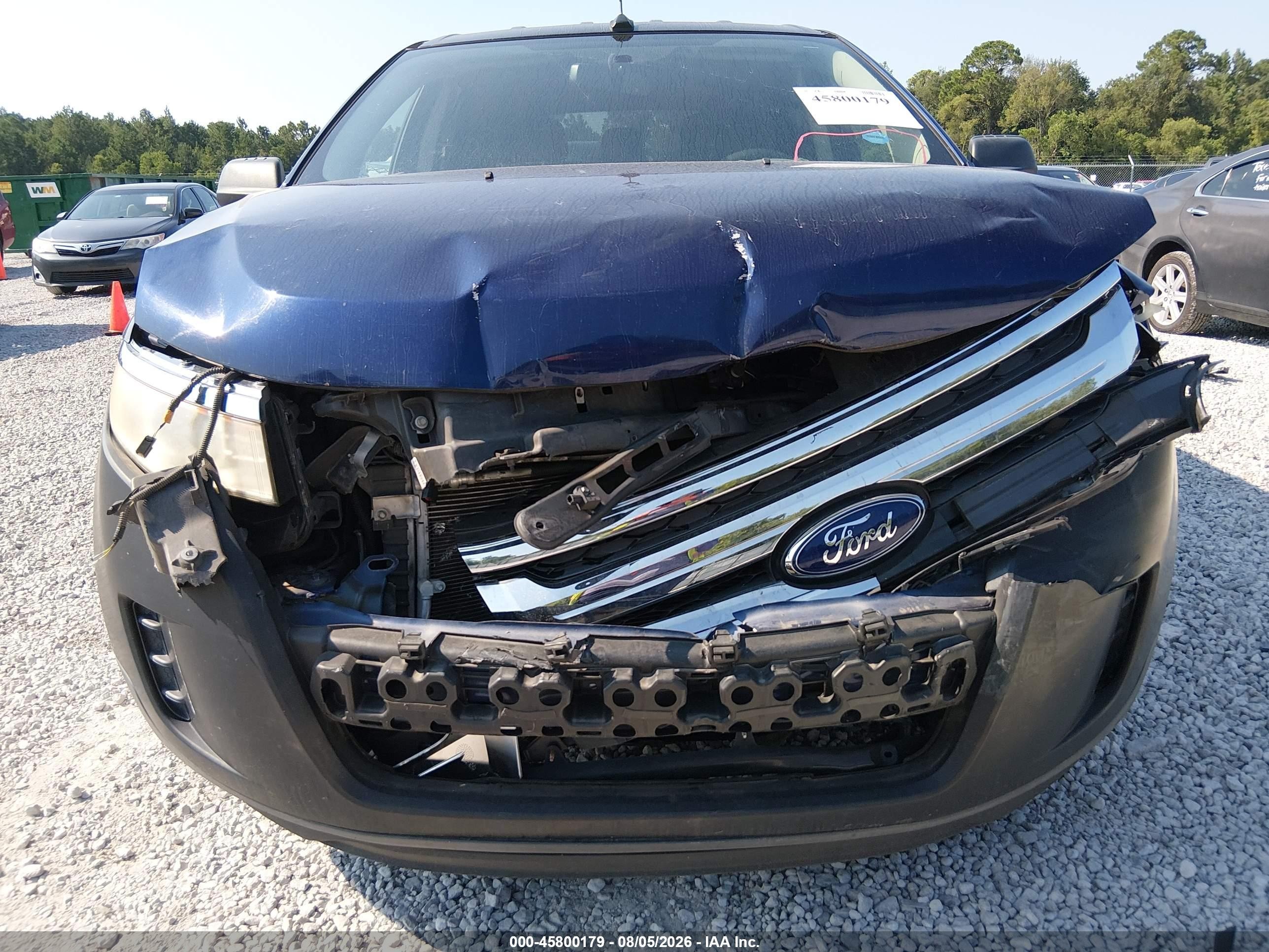 2011 Ford Edge Se Синий vin: 2FMDK3GCXBBB46397