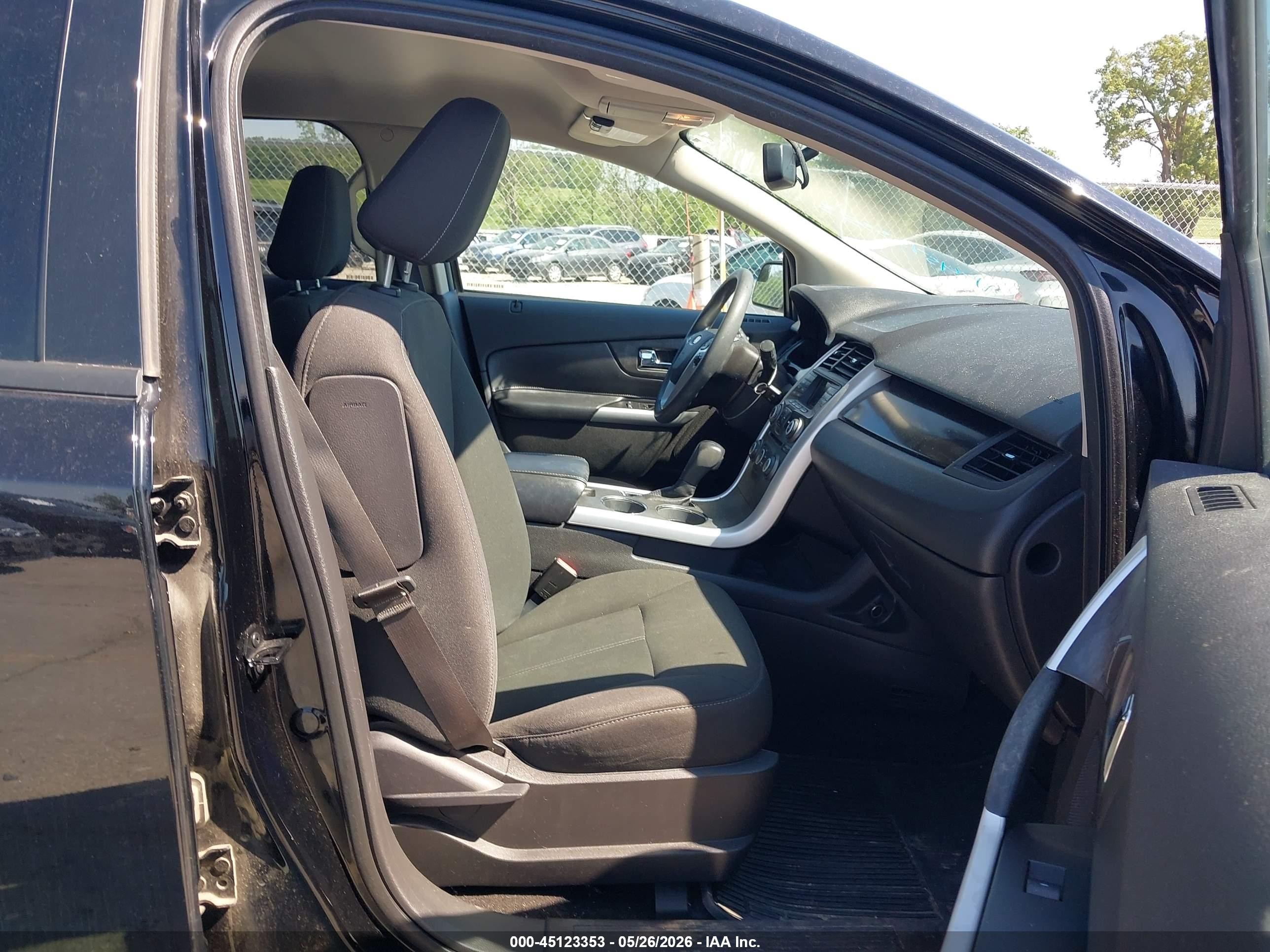 2012 Ford Edge Se Black vin: 2FMDK3GCXCBA33339