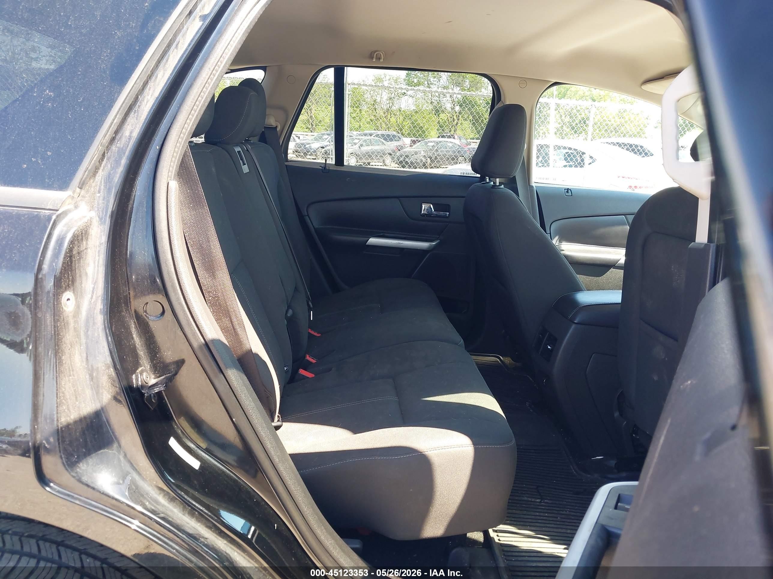 2012 Ford Edge Se Black vin: 2FMDK3GCXCBA33339