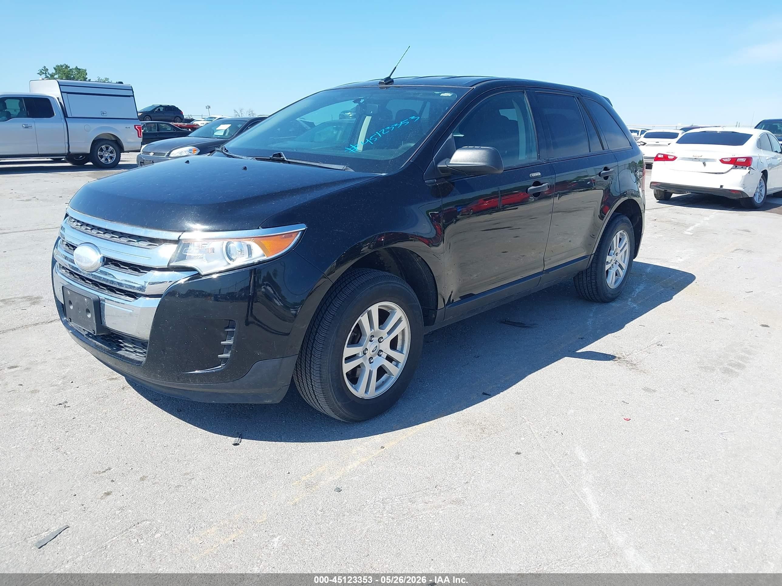 2012 Ford Edge Se Black vin: 2FMDK3GCXCBA33339