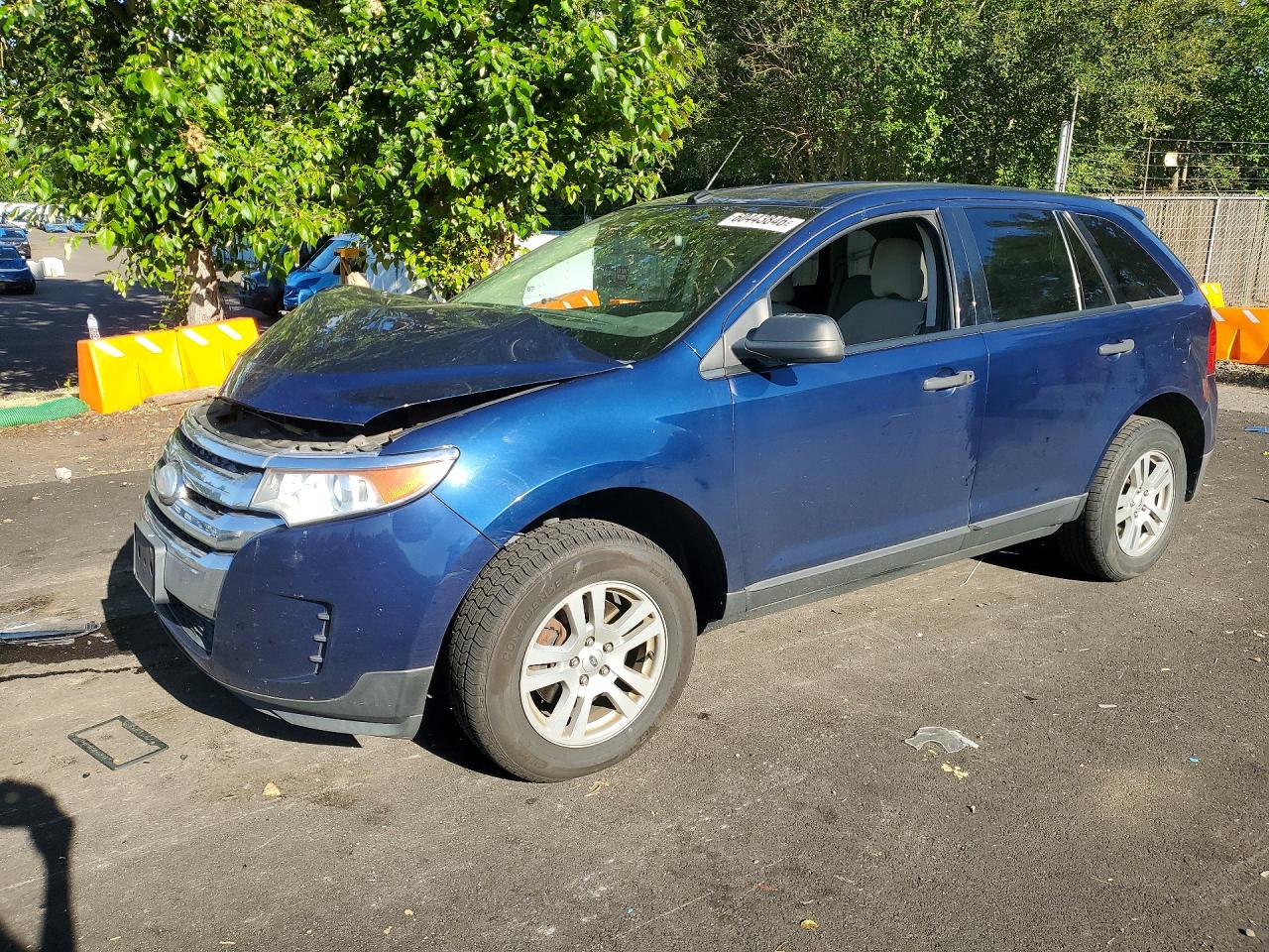2012 Ford Edge Se Blue vin: 2FMDK3GCXCBA42171