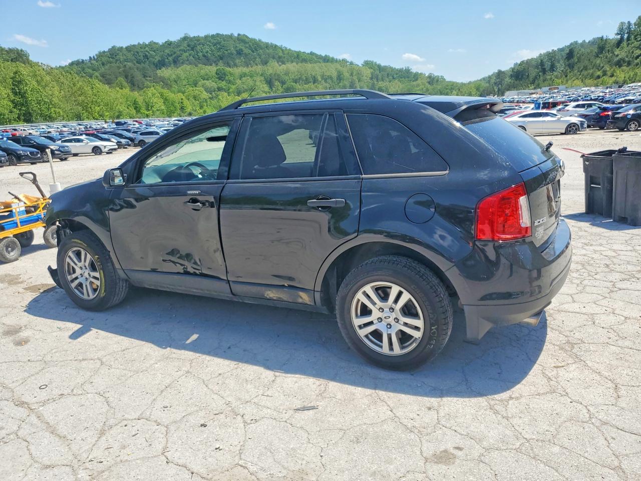 2012 Ford Edge Se Black vin: 2FMDK3GCXCBA57916