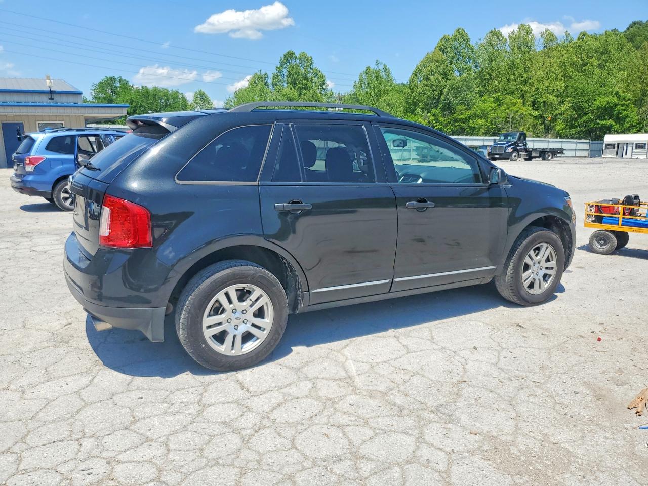 2012 Ford Edge Se Black vin: 2FMDK3GCXCBA57916