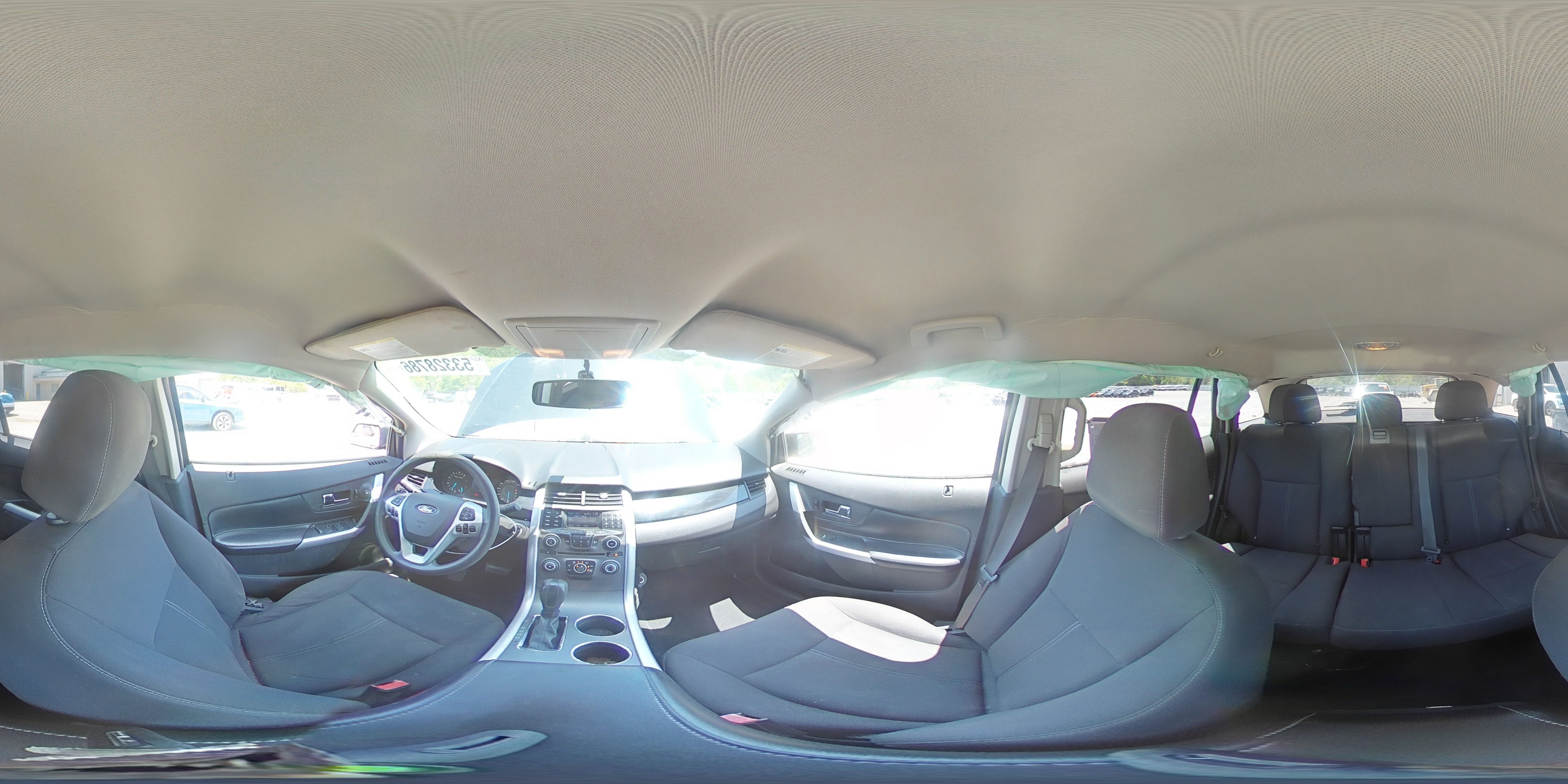 2012 Ford Edge Se Black vin: 2FMDK3GCXCBA57916