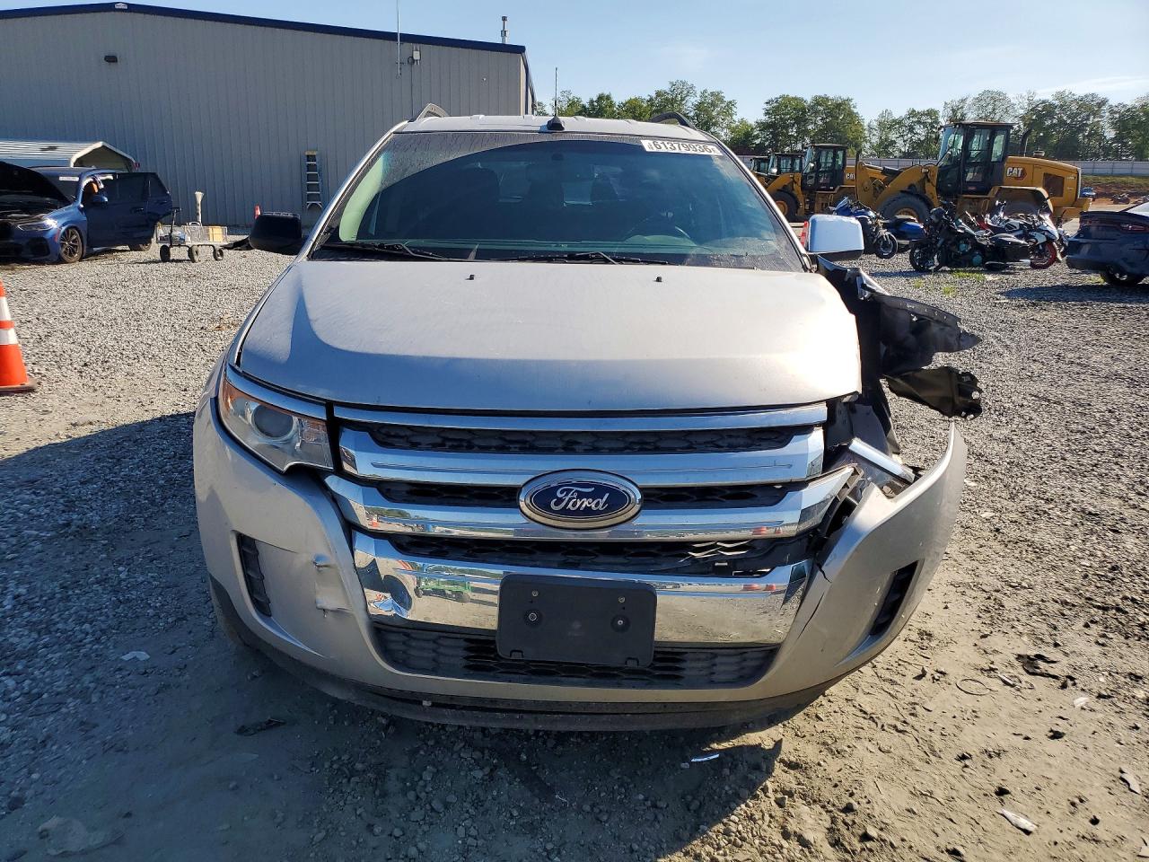 2013 Ford Edge Se Silver vin: 2FMDK3GCXDBA30619