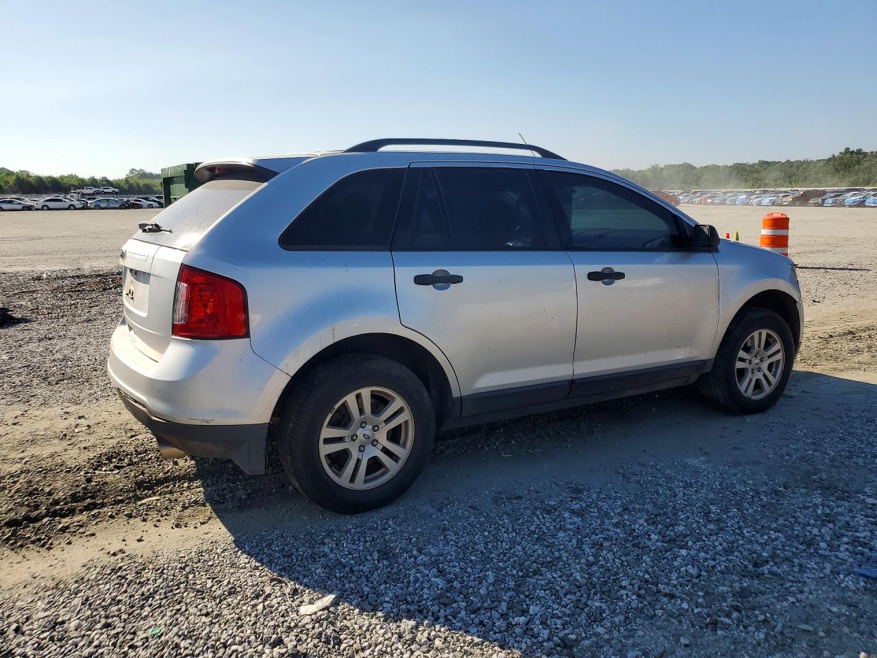 2013 Ford Edge Se Silver vin: 2FMDK3GCXDBA30619