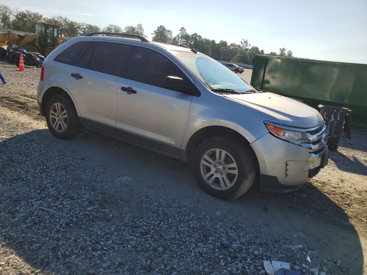 2013 Ford Edge Se Silver vin: 2FMDK3GCXDBA30619